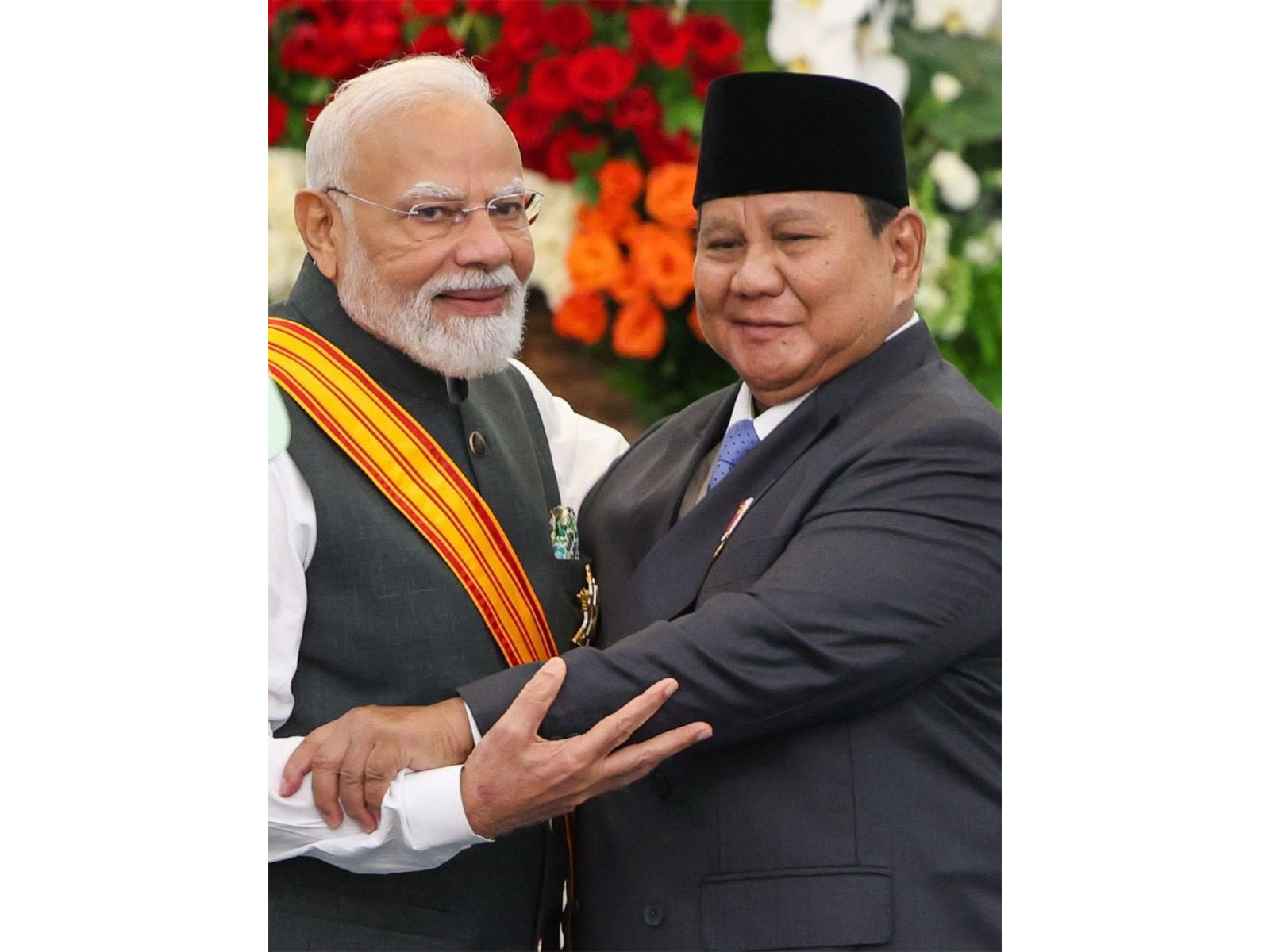 Prime Minister Narendra Modi and Indonesian President Prabowo Subianto (Photo: X@narendramodi)