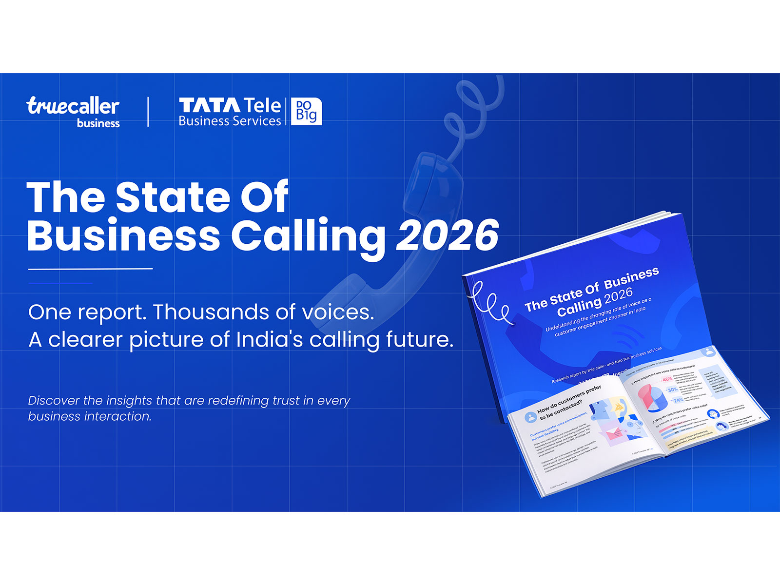 Truecaller and Tata Tele Business Services Report, in partnership with Kantar