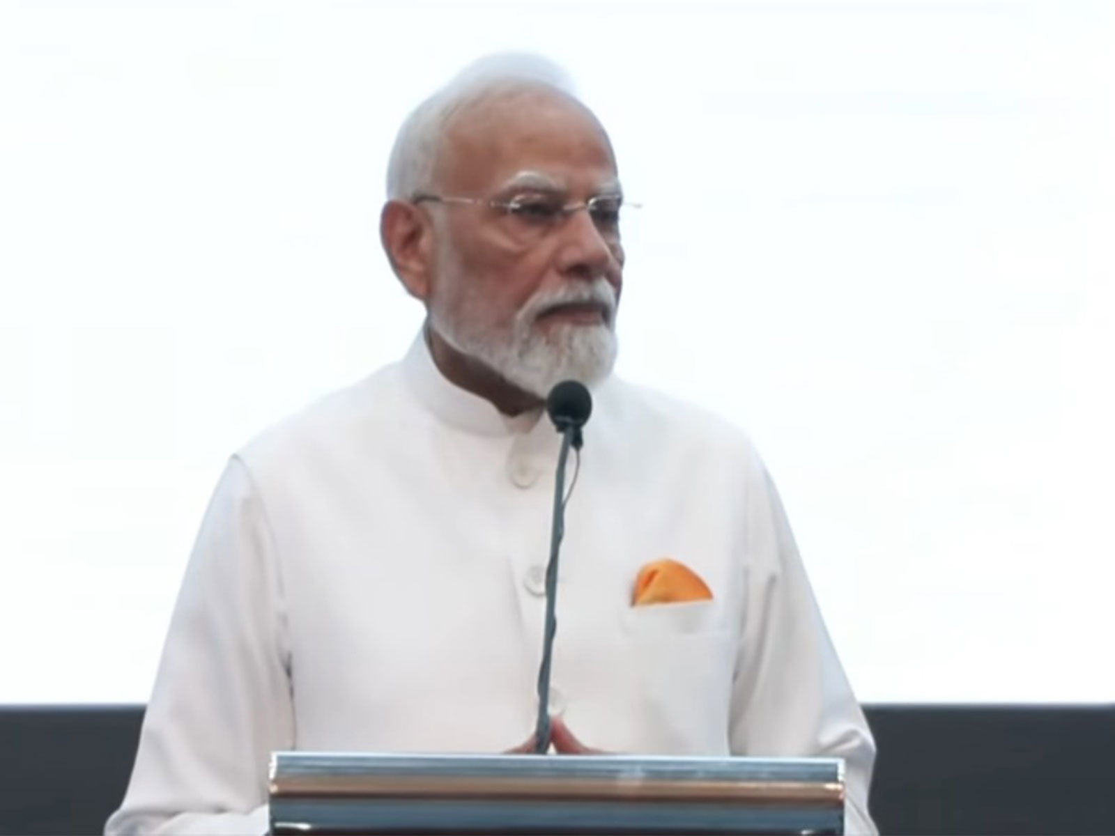 Prime Minister Narendra Modi addresses the Indonesian Parliament on July 7, 2026 (Photo/ANI/DD)