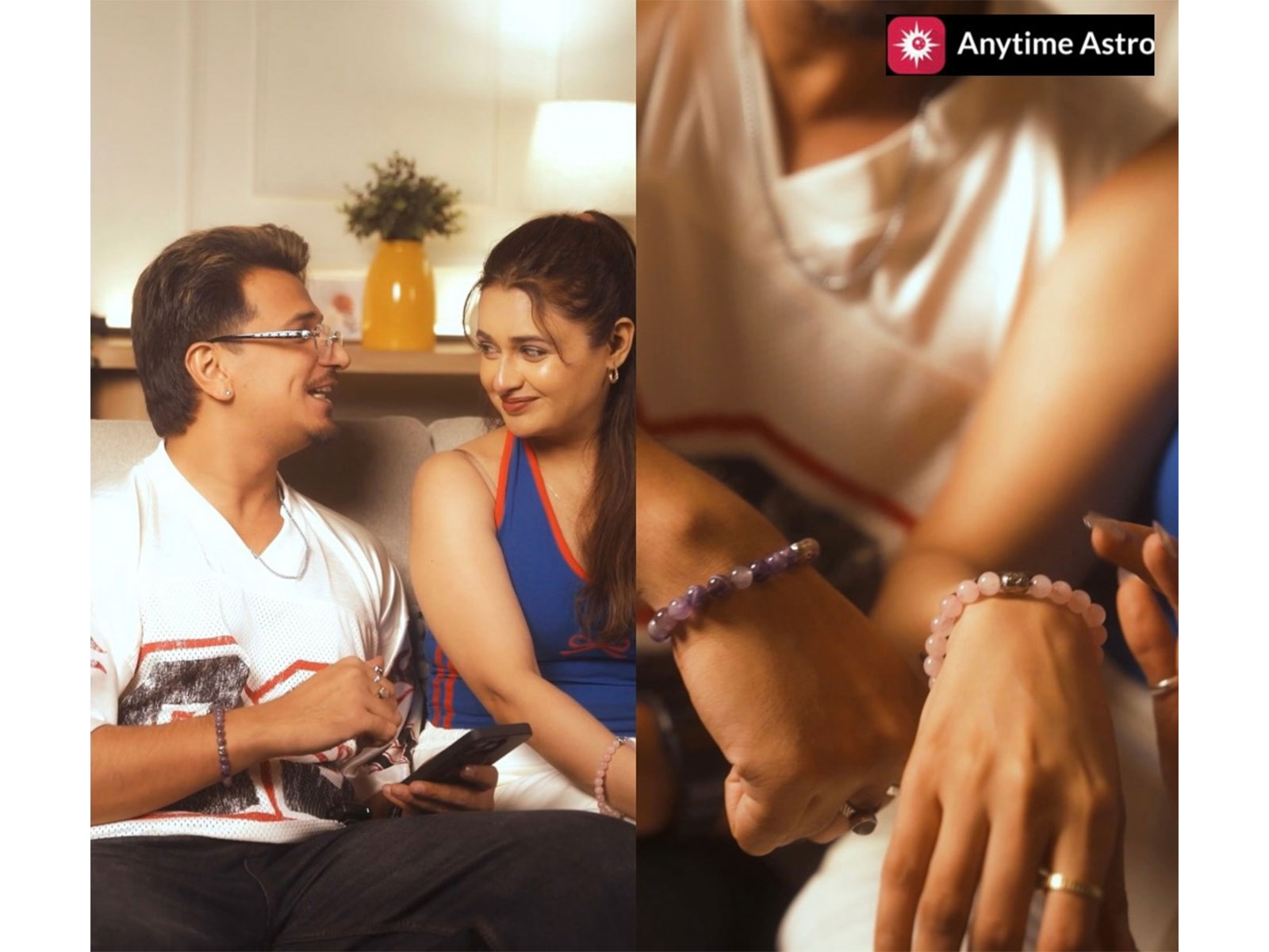 Prince Narula and Yuvika Chaudhary Turn Online Speculation Into a Clever Campaign Reveal With AnyTime Astro