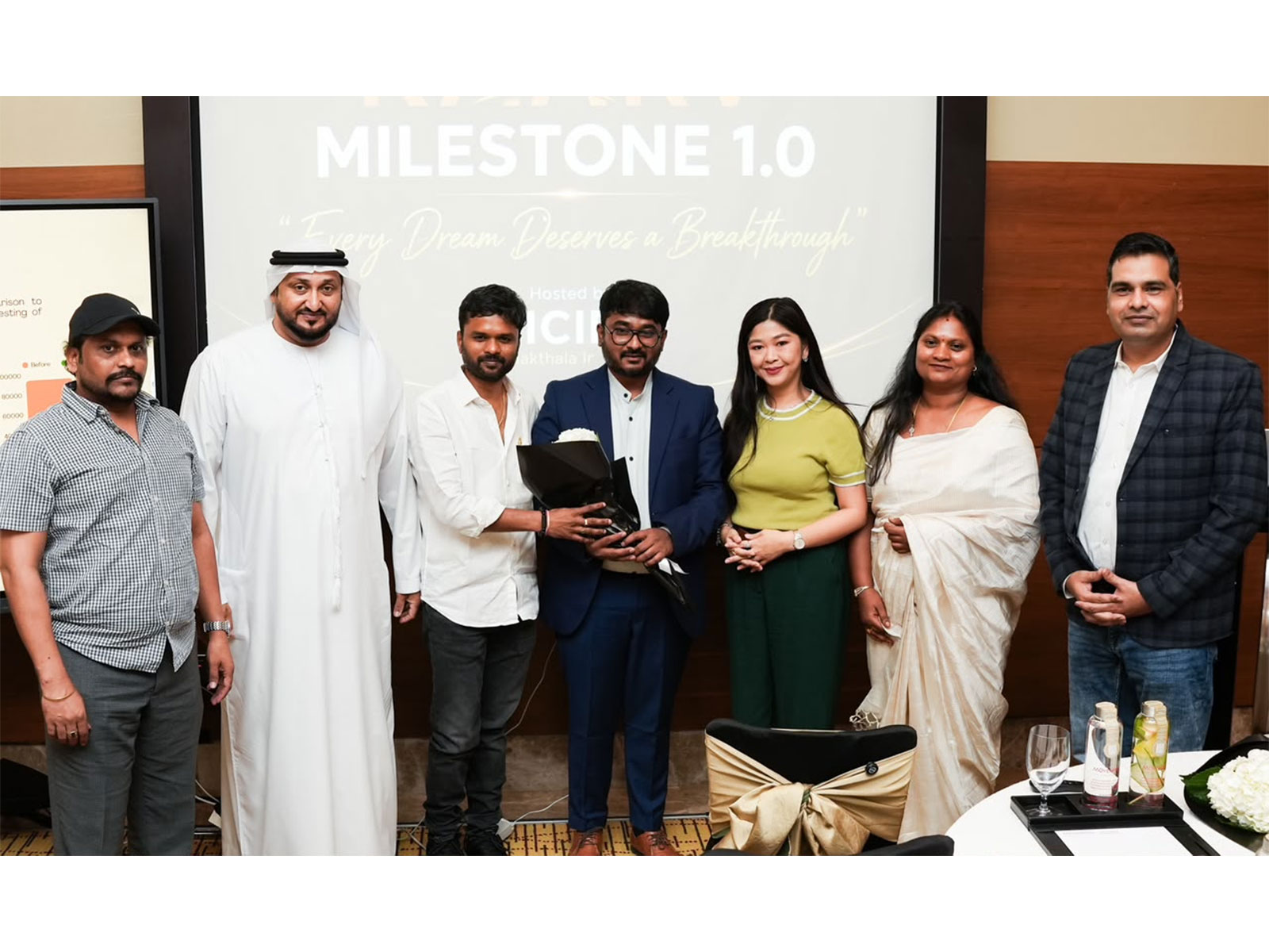 KAARV celebrated Milestone 1.0 at the ICIE Deal Room in Dubai, witnessed by global investors, UAE officials, business leaders, and innovation partners.