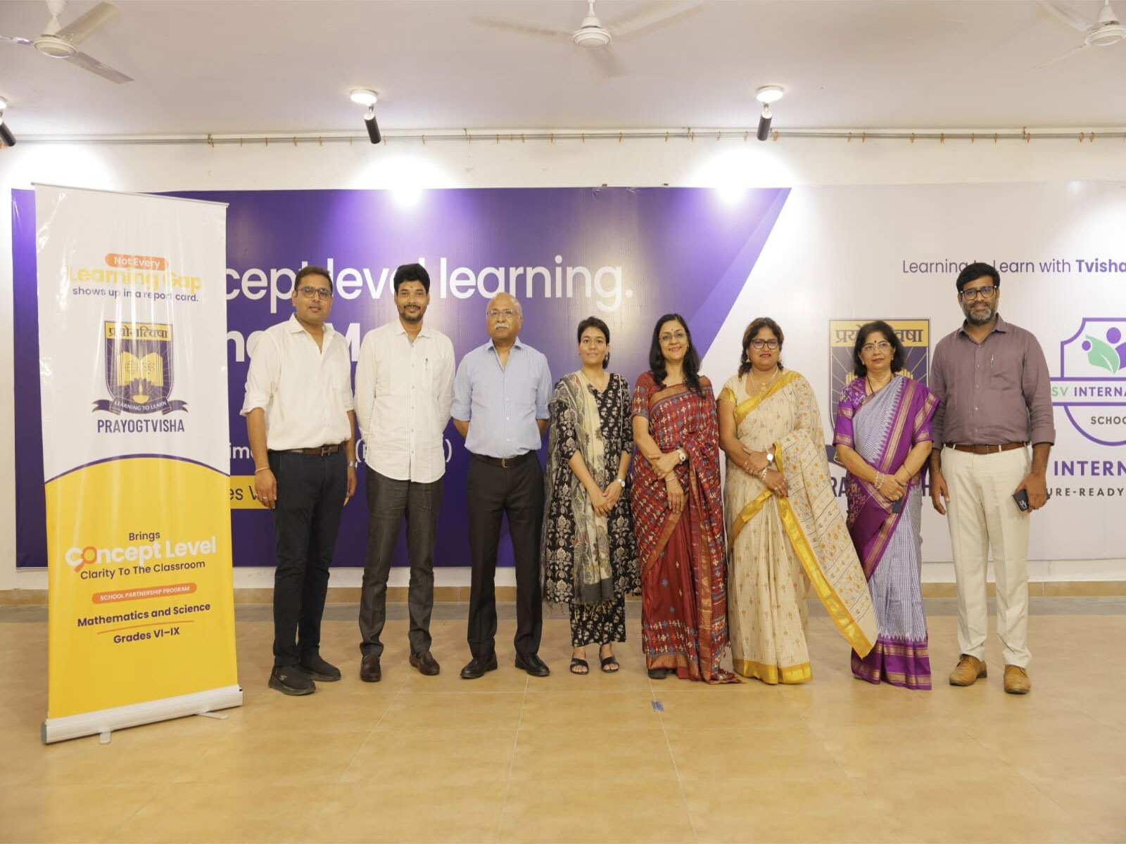 Prayogtvisha Launches STEM Education Programme Pilot at SSV International School, Guntur