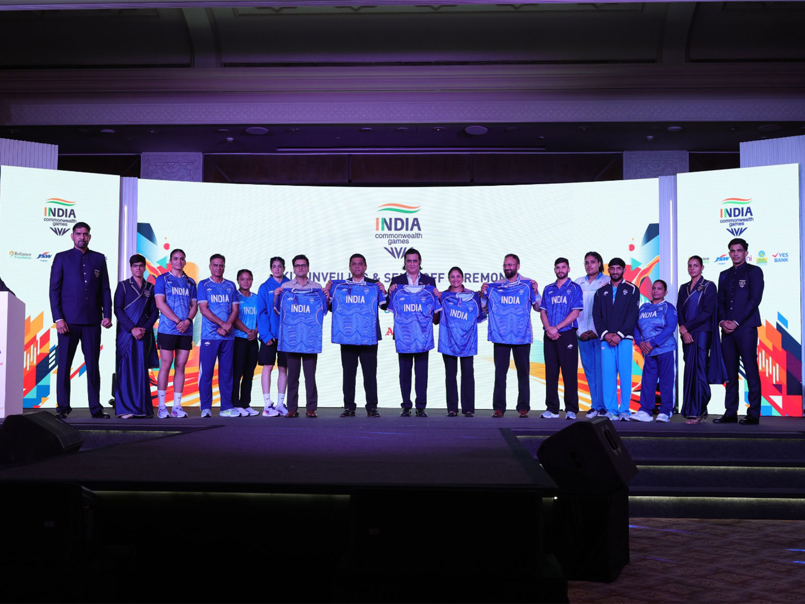 India's official kit unveiled ahead of Glasgow campaign. (Photo/IOA)