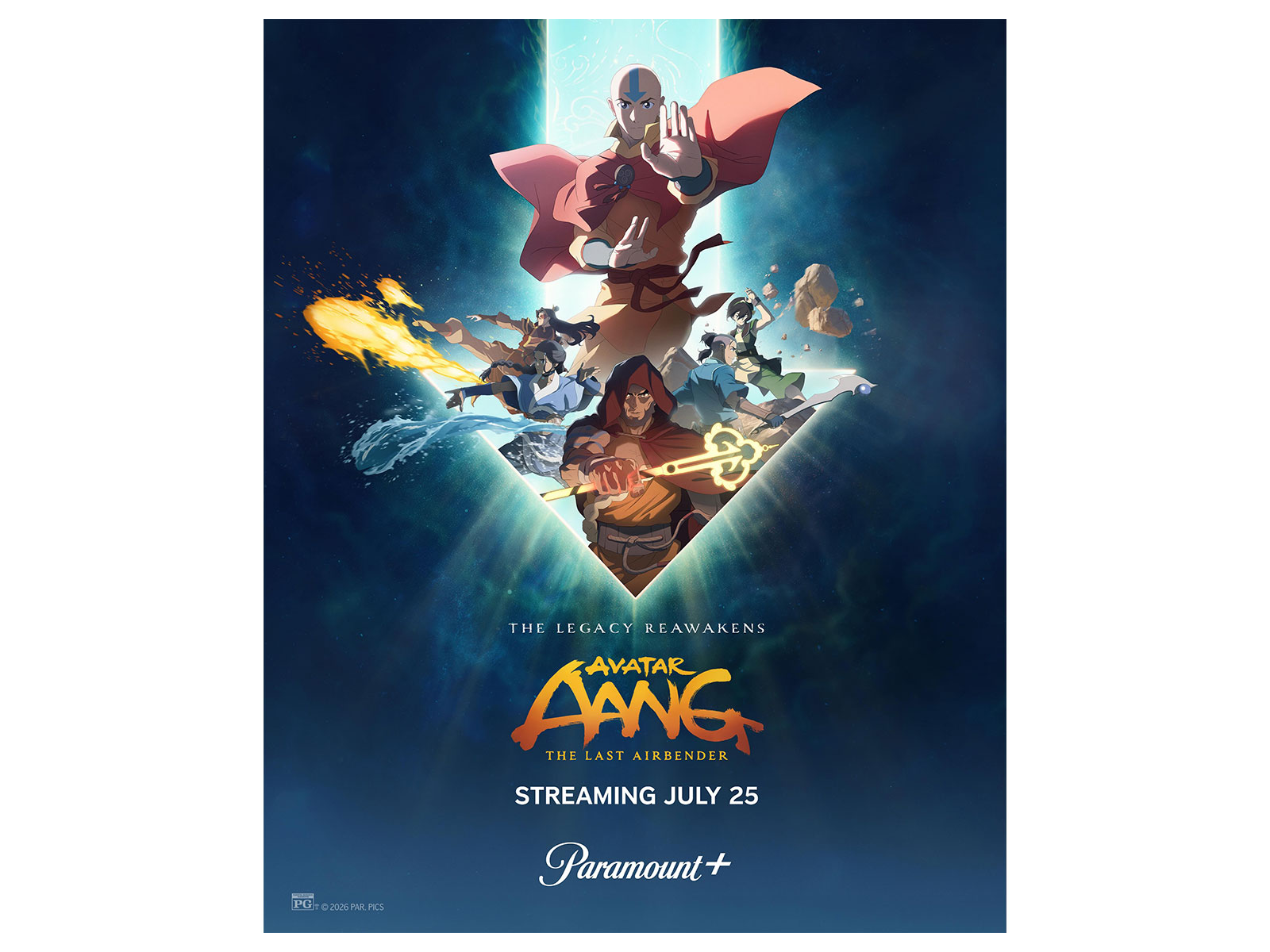 Avatar Aang: The Last Airbender (Photo/Instagram@paramountplus)