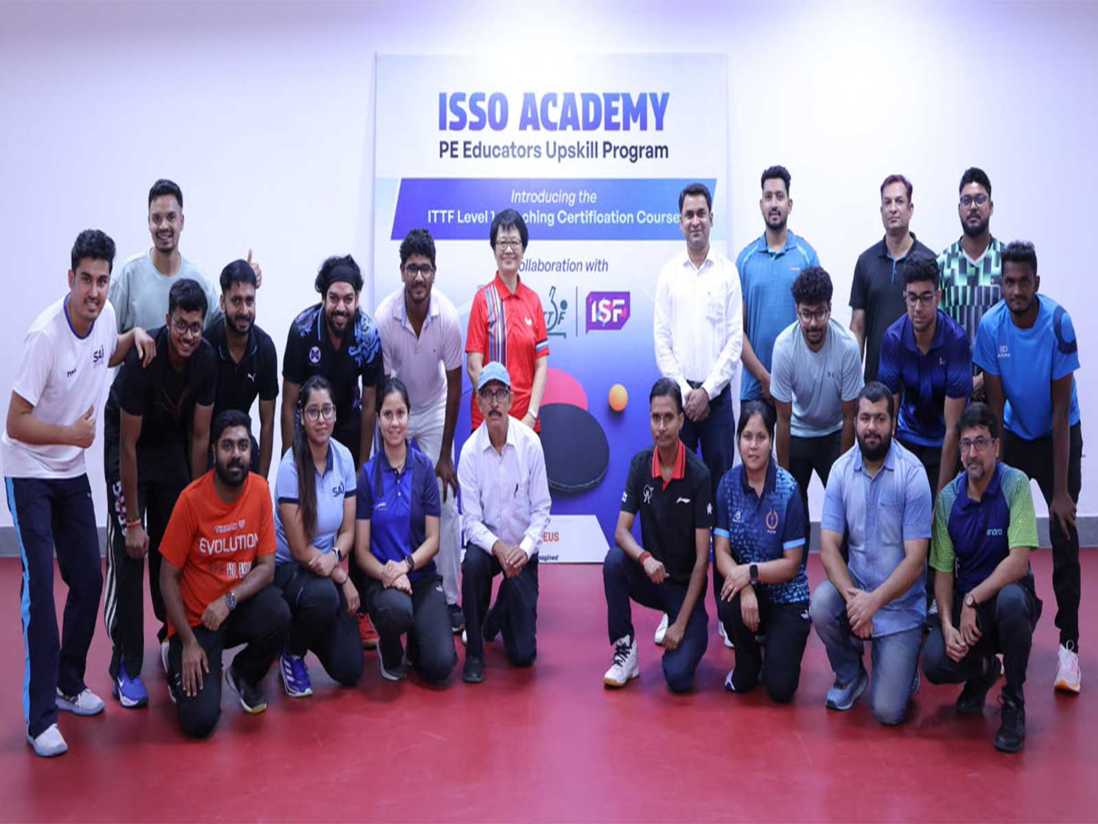 ISSO, ITTF launch Level 1 table tennis programme in Noida (Photo: ISSO)