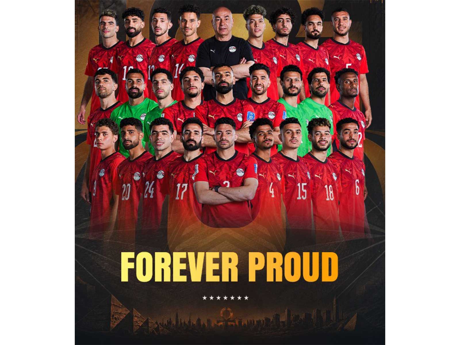 Egypt national football team (Photo: @egyptnt Instagram)