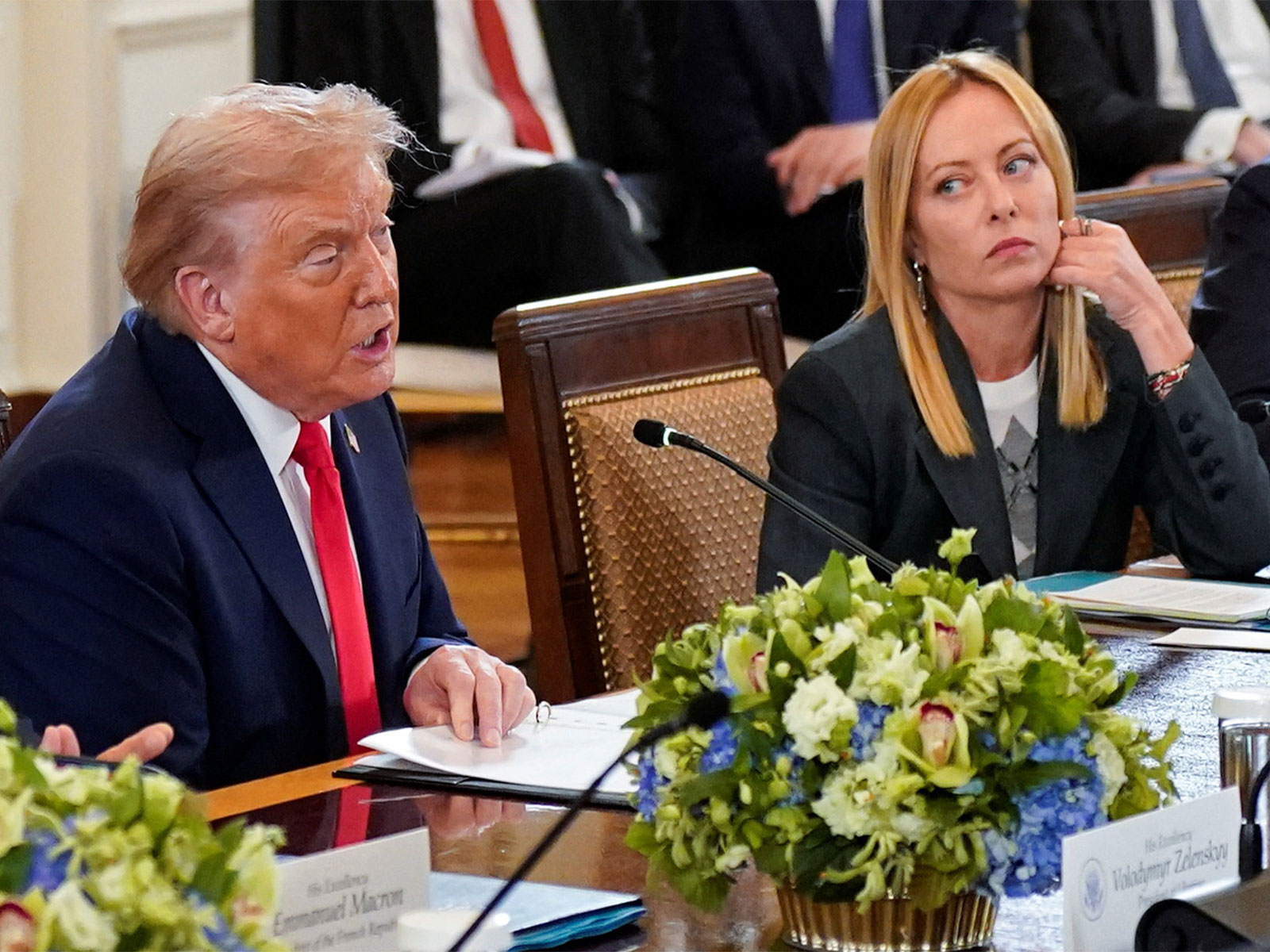 US President Donald Trump and Italian Prime Minister Giorgia Meloni (File Photo/Reuters)