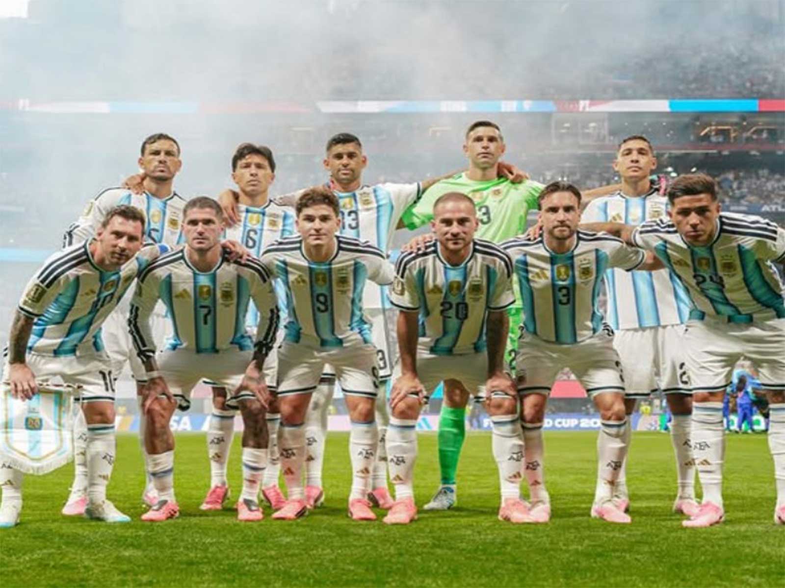 Argentina team (Photo: @leomessi Instagram)
