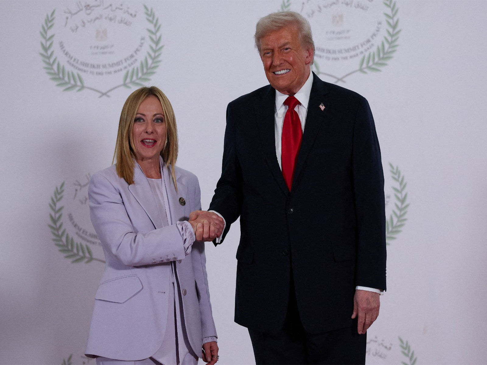 Italian Prime Minister Giorgia Meloni and US President Donald Trump (File Photo/Reuters)
