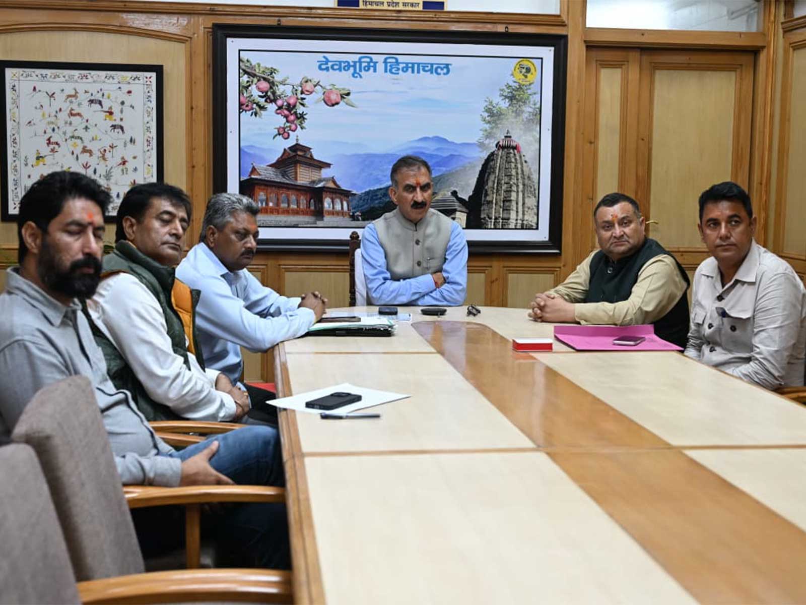 Himachal Pradesh Chief Minister Sukhvinder Singh Sukhu (Photo/ANI)