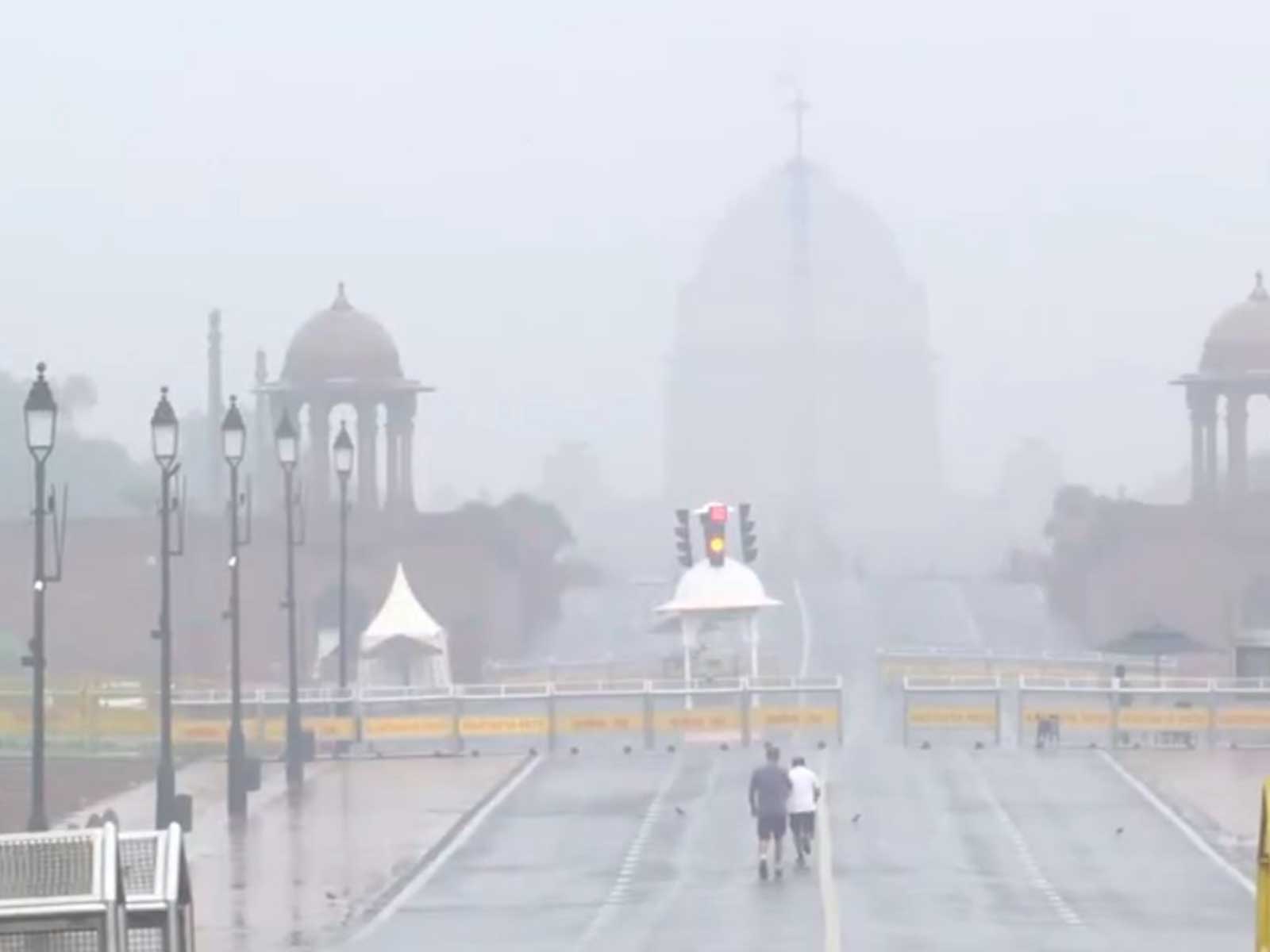 Rain brings relief to Delhi (Photo/ANI) 