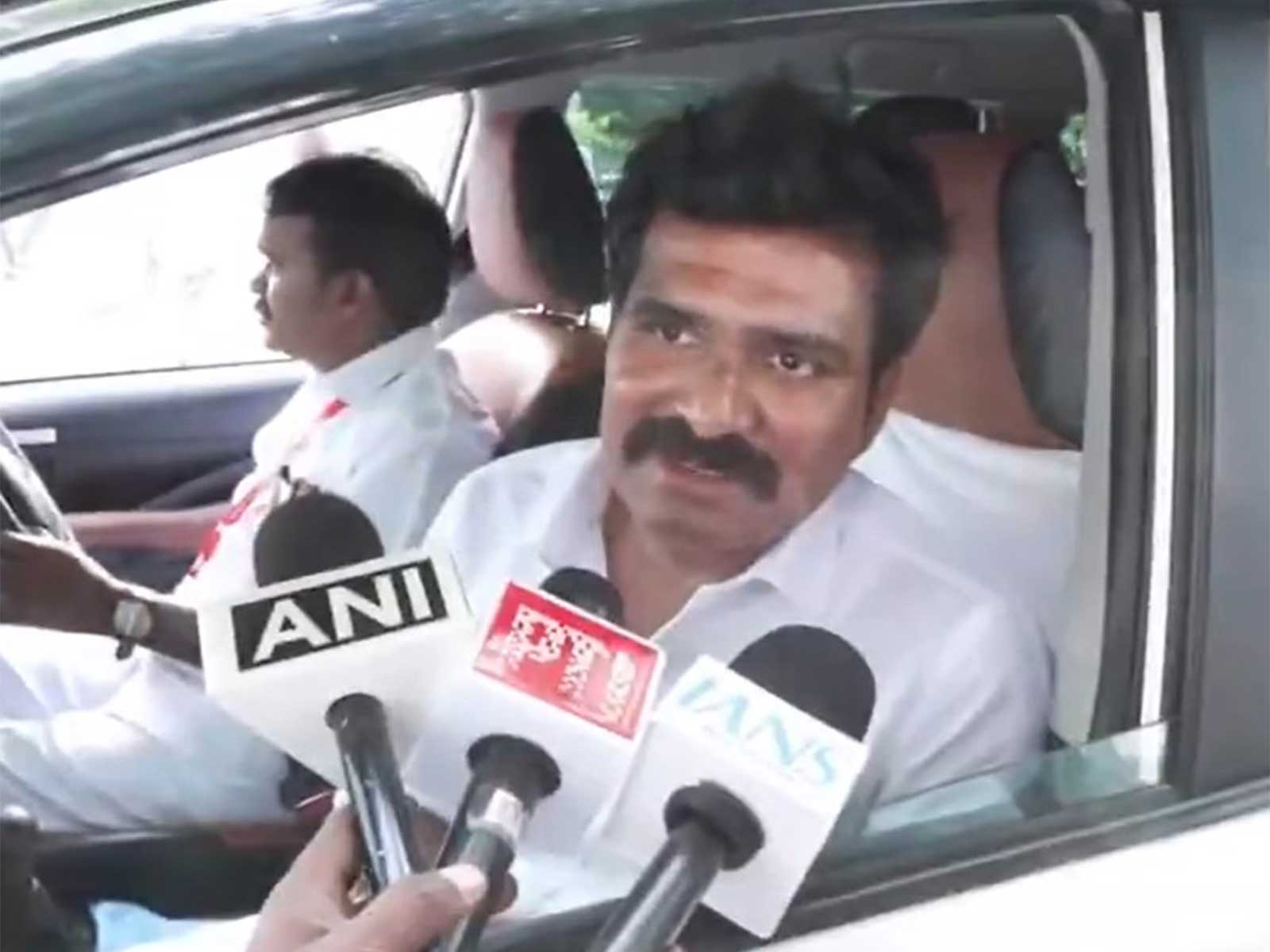 Tamil Nadu Minister P Nirmal Kumar (Photo/ANI)