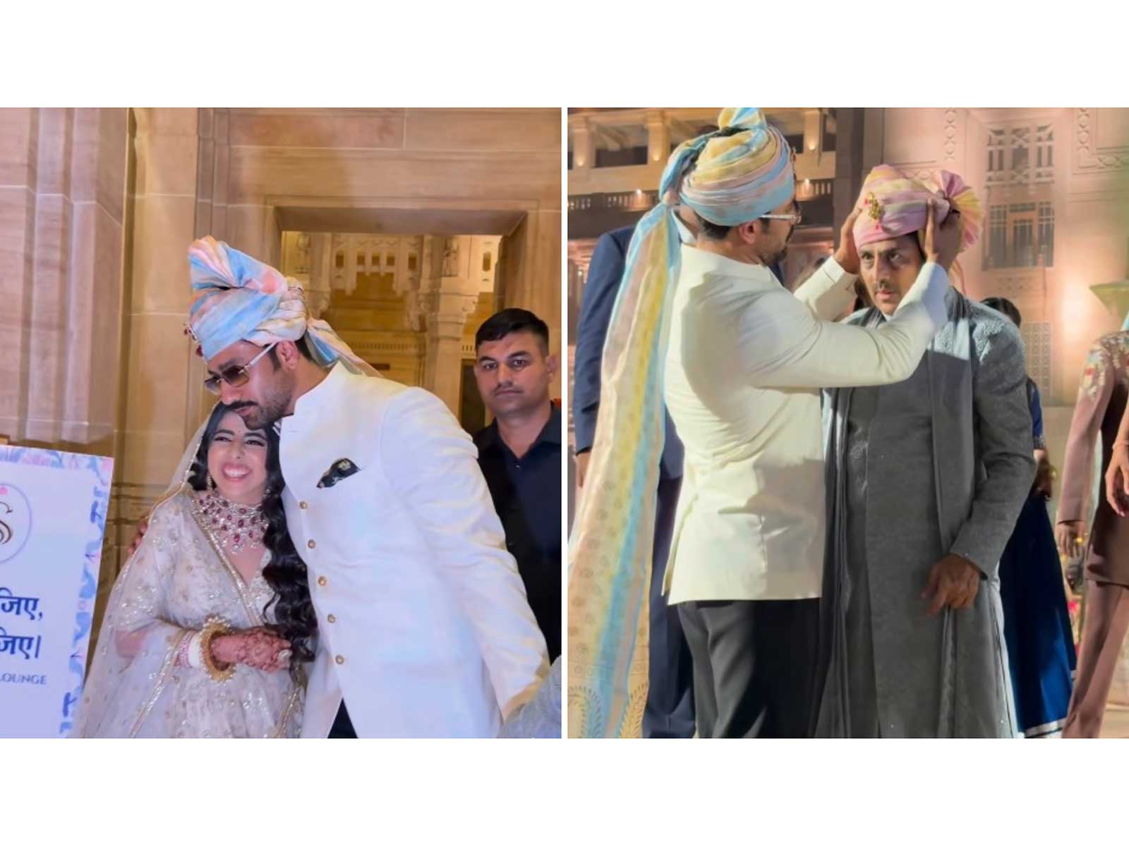 Vicky Kaushal at Shailesh Lodha's daughter's wedding (Photos/instagram/@pintoplaneevents)