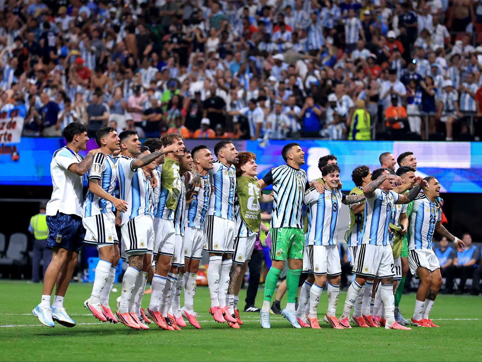 Argentina football team. (Photo: X/ @AFASeleccionEN)