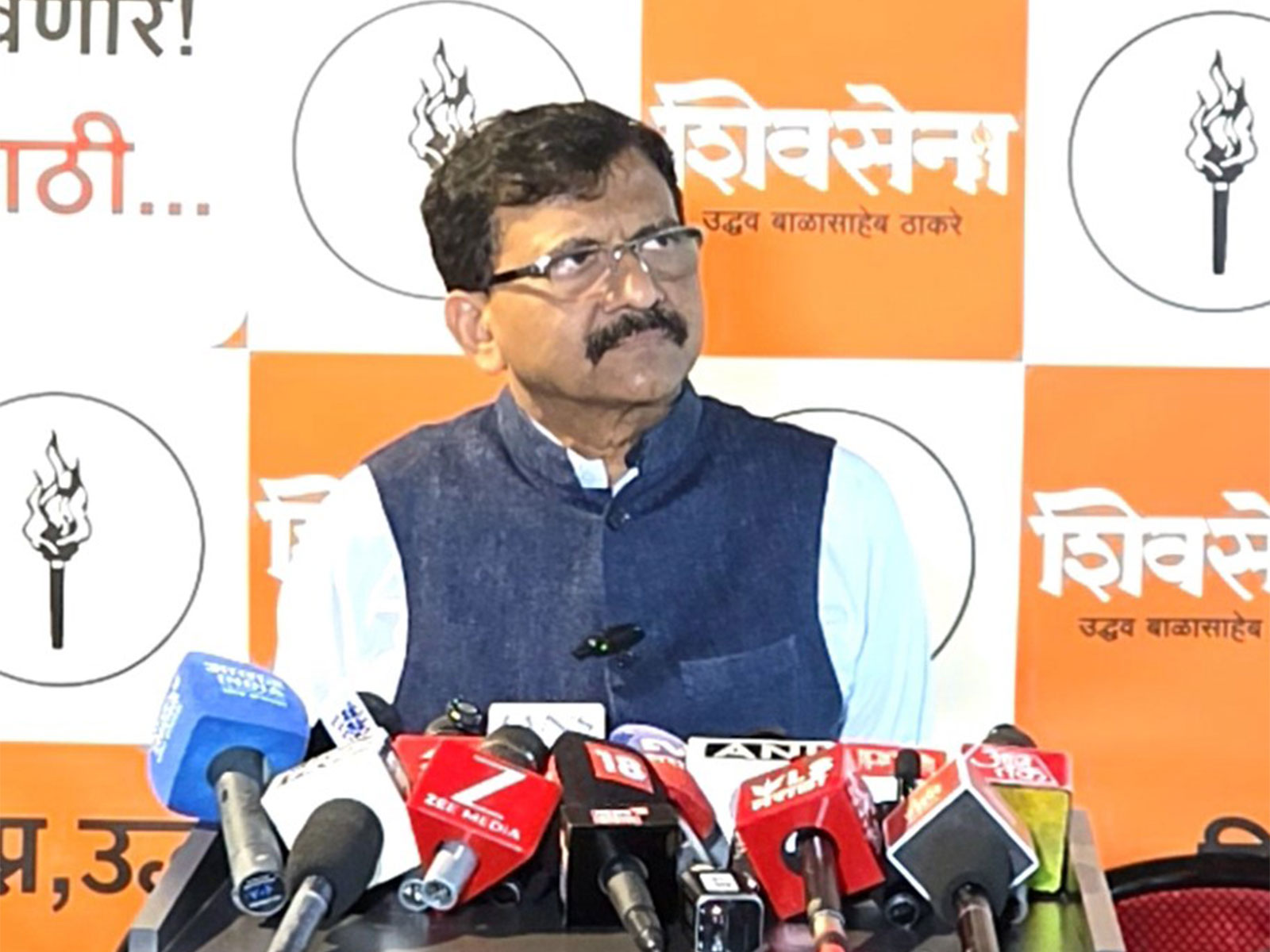 Shiv Sena (UBT) MP Sanjay Raut (Photo/ANI)