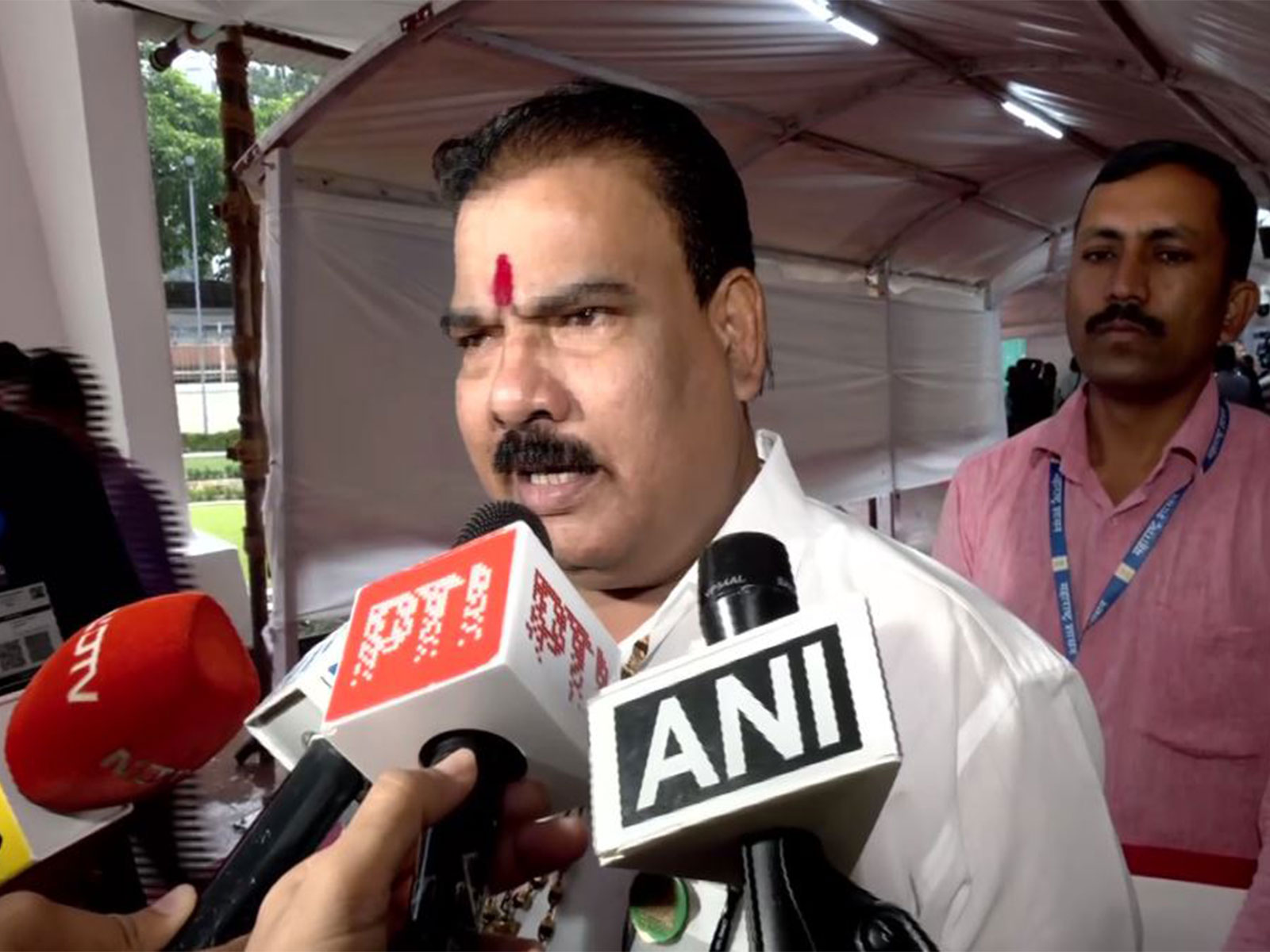 Shiv Sena MLA Sanjay Gaikwad (Photo/ANI)
