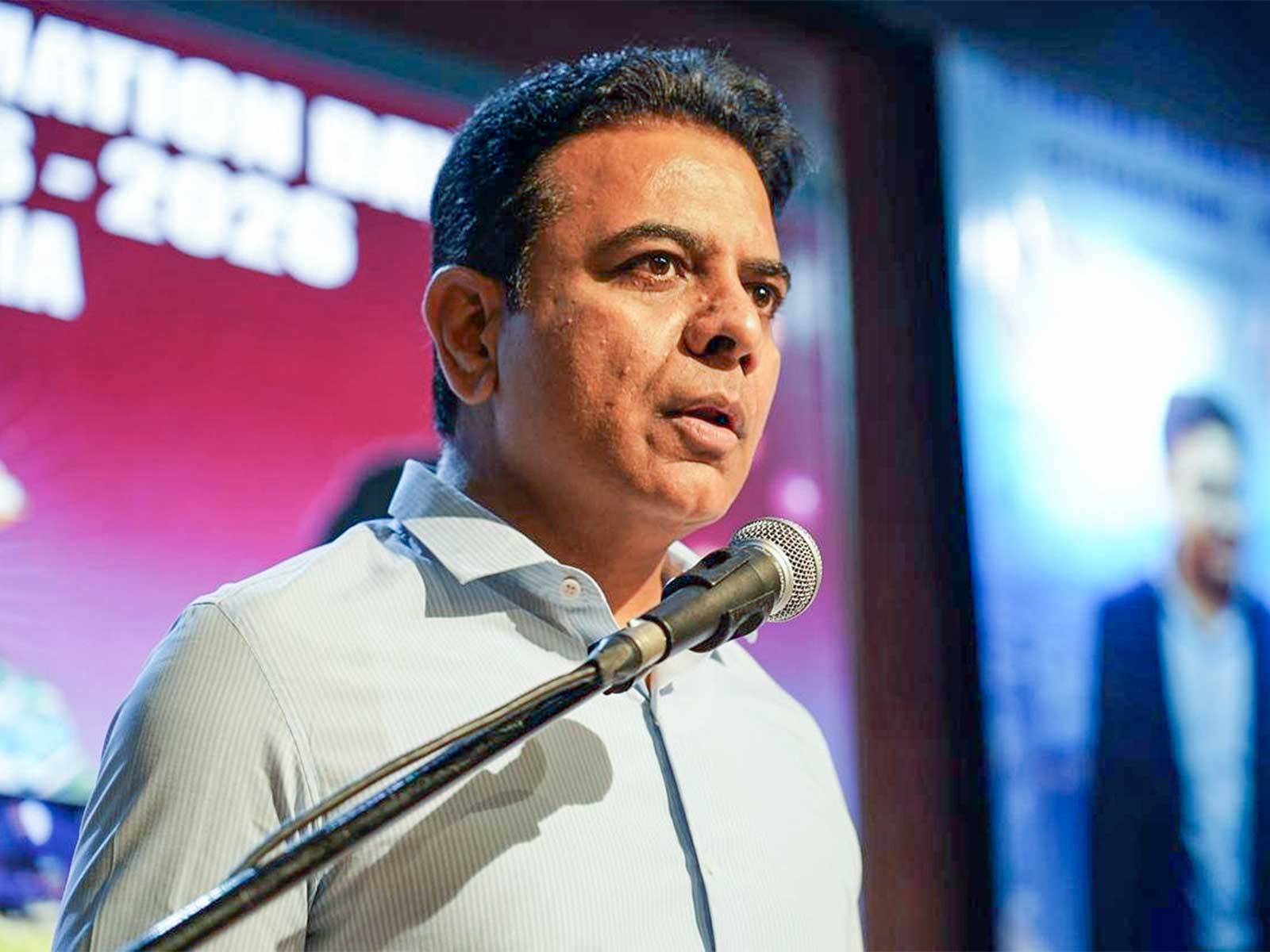 Bharat Rashtra Samithi (BRS) Working President KT Rama Rao  (File Photo/ANI)
