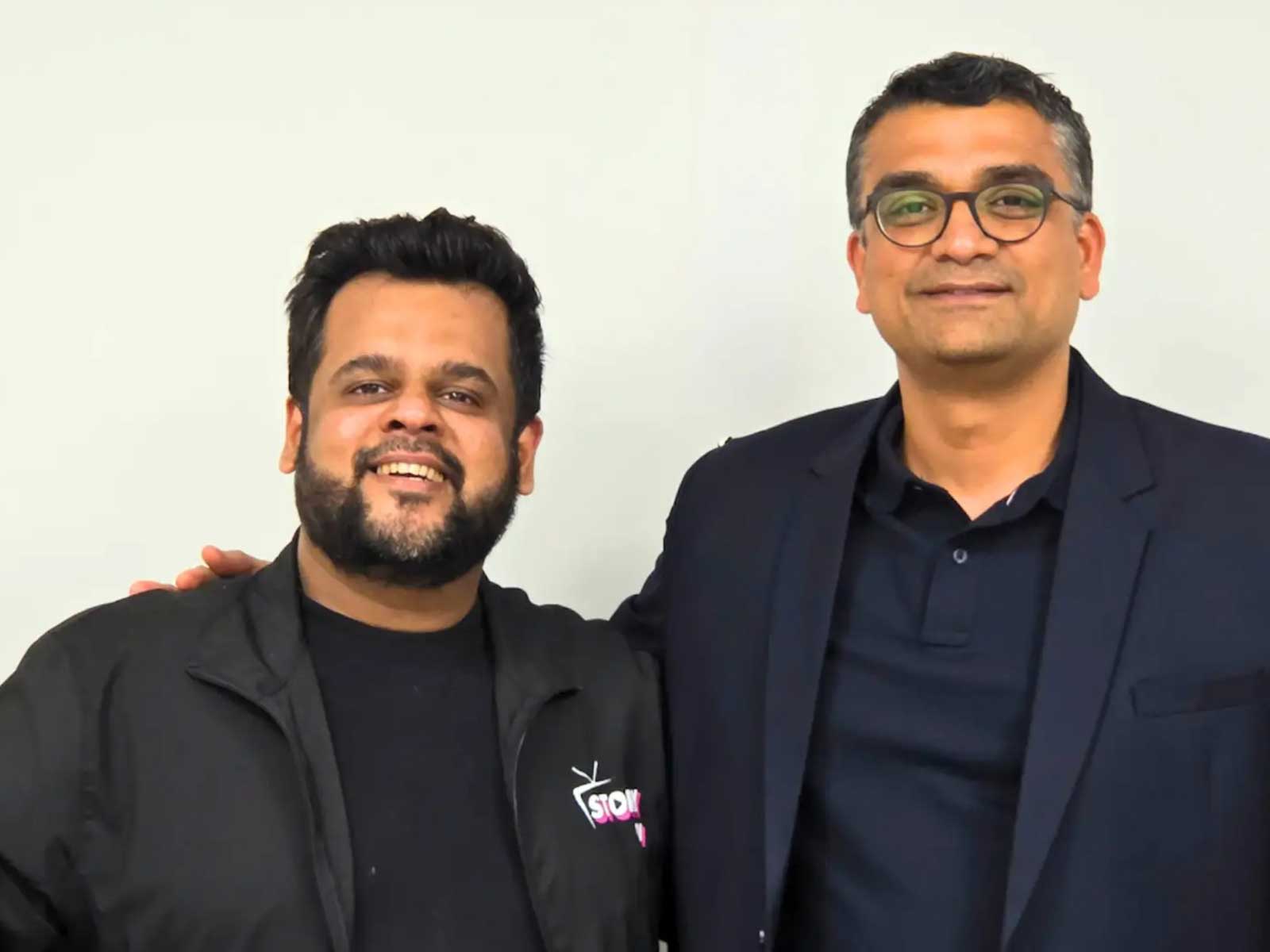 (L) Saurabh Pandey, Founder & CEO, Story TV &(R) Manan Mehta, SVP - Content & Strategy, Story TV (Photo/StoryTV)