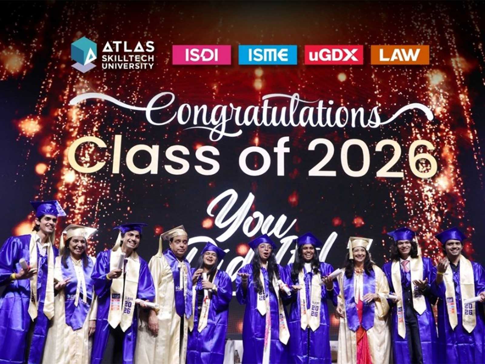 ATLAS SkillTech University Convocation 2026 Celebrates 1,918 Future-Ready Graduates
