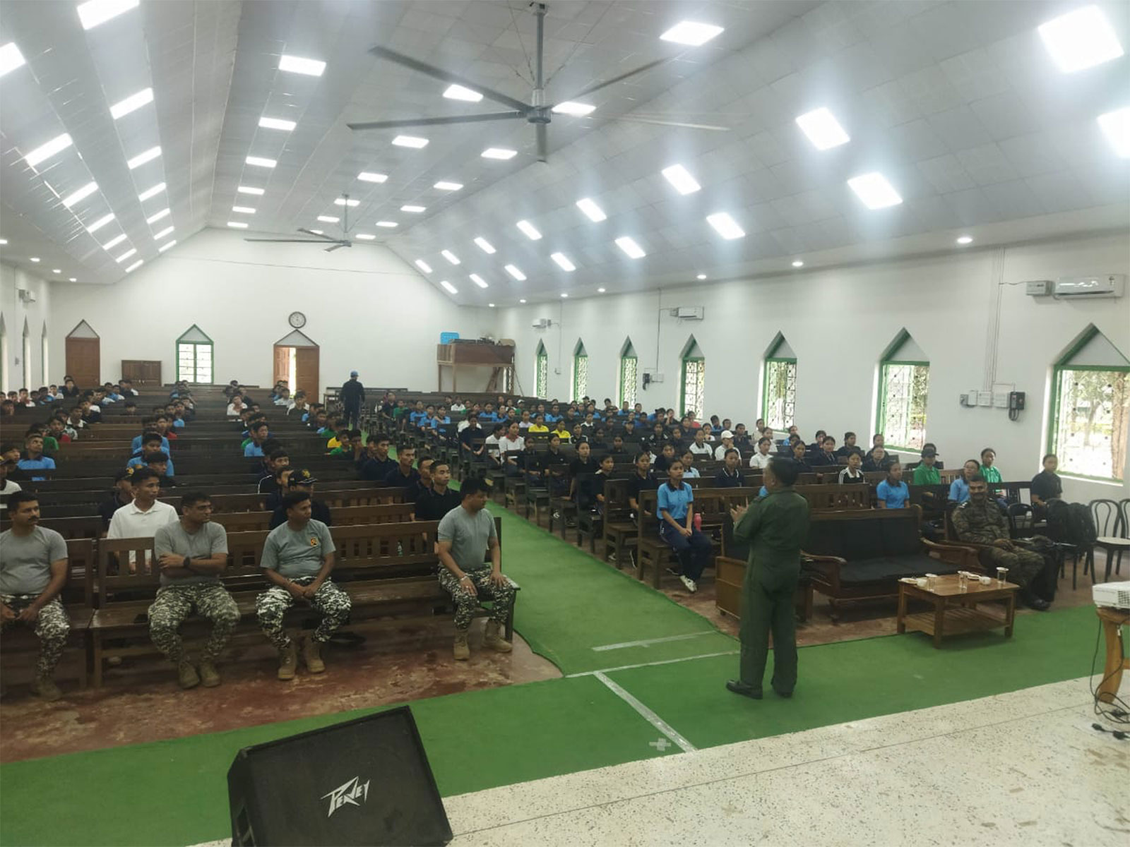Recruitment outreach programme at Patkai Christian College (Photo/ANI)