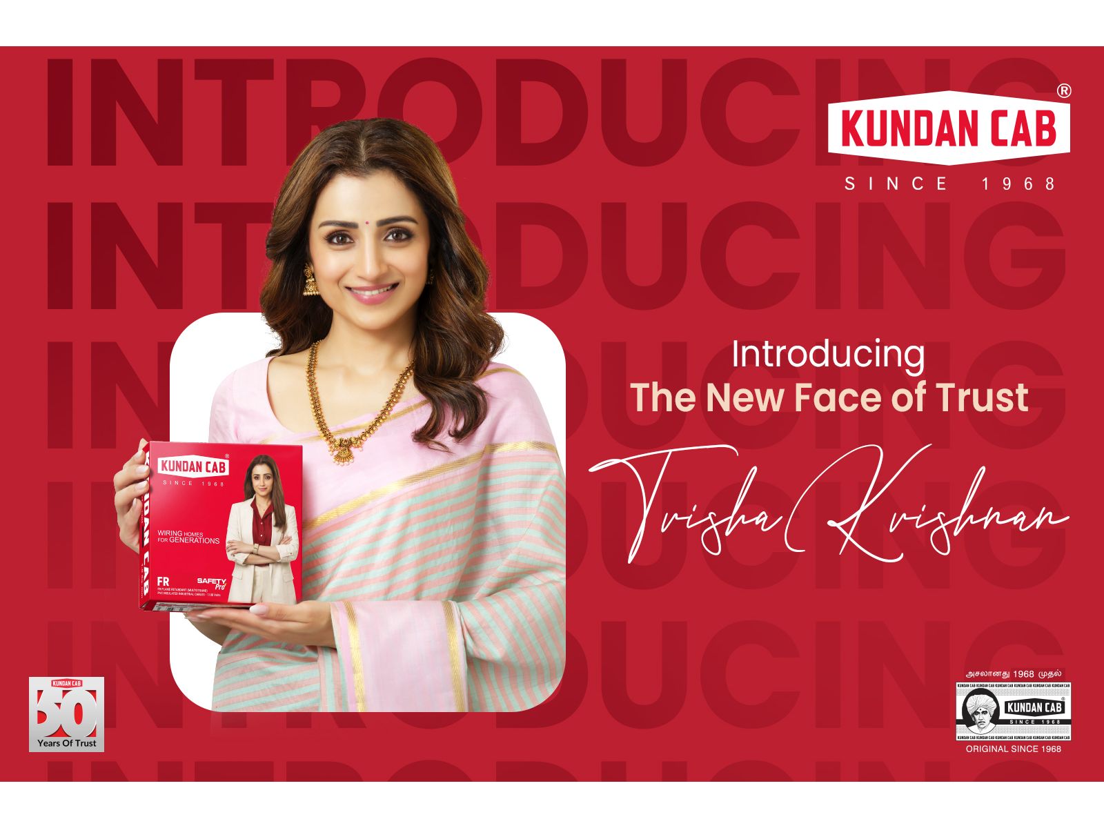 One of South Indian cinema's most loved stars joins the wire and cable brand trusted by Indian families since 1968.