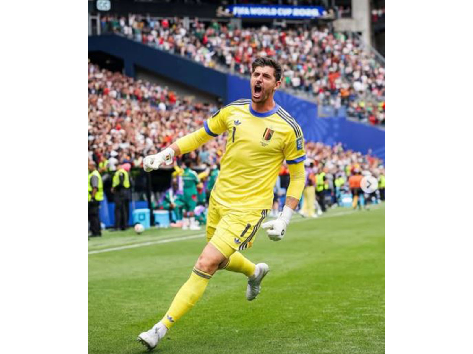 Belgium goalkeeper Thibaut Courtois (Photo: Instagram/thibautcourtois)