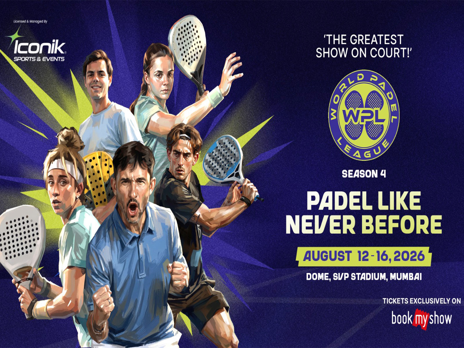 Season 4 of World Padel League will start on August 12. (Photo: World Padel League)