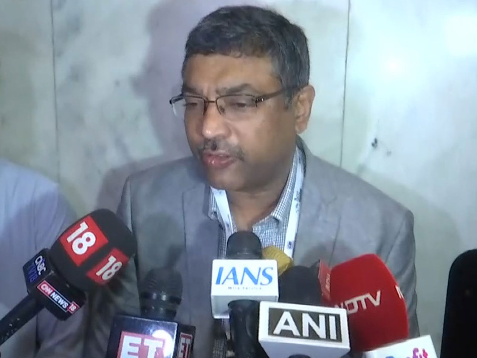 S. Krishnan, Secretary,  Ministry of Electronics and Information Technology. (Photo-ANI) 