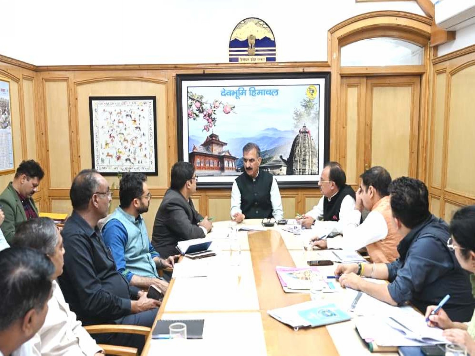 Himachal Pradesh Chief Minister Sukhvinder Singh Sukhu (Photo/ANI)