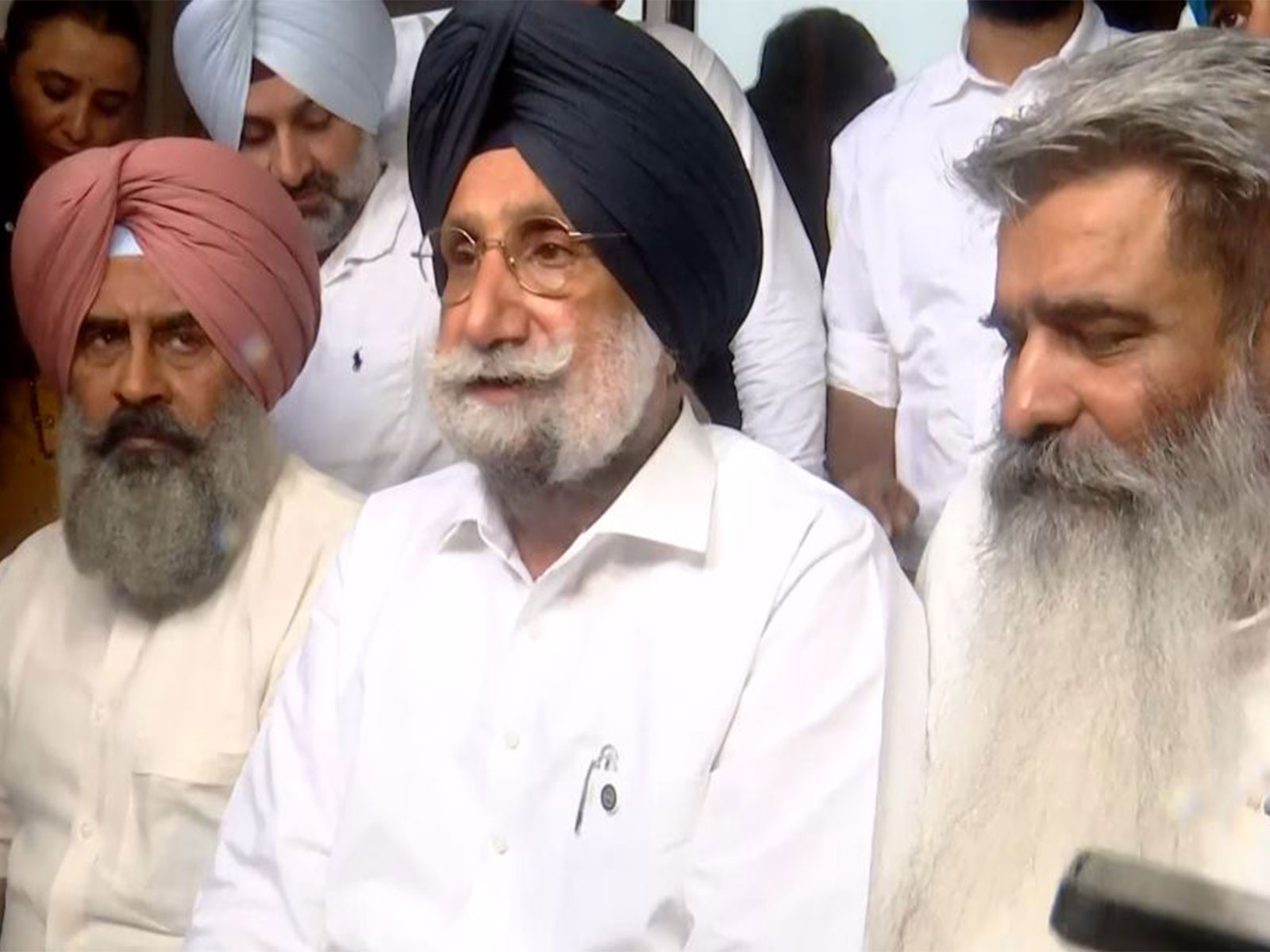 Congress leader & former CM Charanjit Singh Channi, party leader Sukhjinder Singh Randhawa (Photo: ANI)