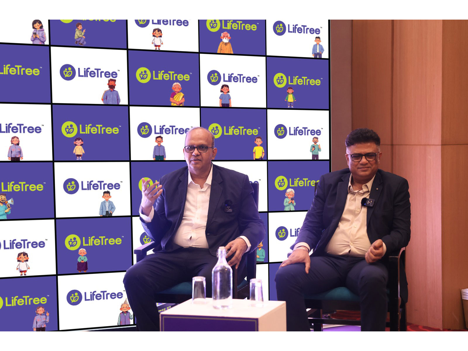  Left to Right: Vineet Jain, Co-Founder and CEO, Tulasidasappa, Co-Founder and COO