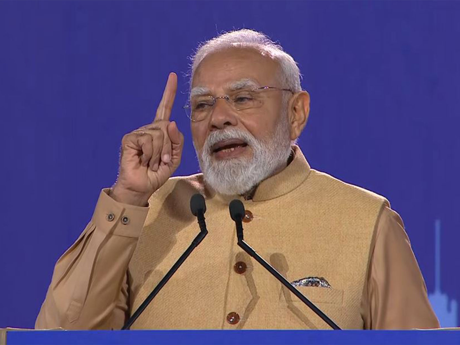 Prime Minister Narendra Modi addresses members of the Indian diaspora in Australia (Photo/ANI)