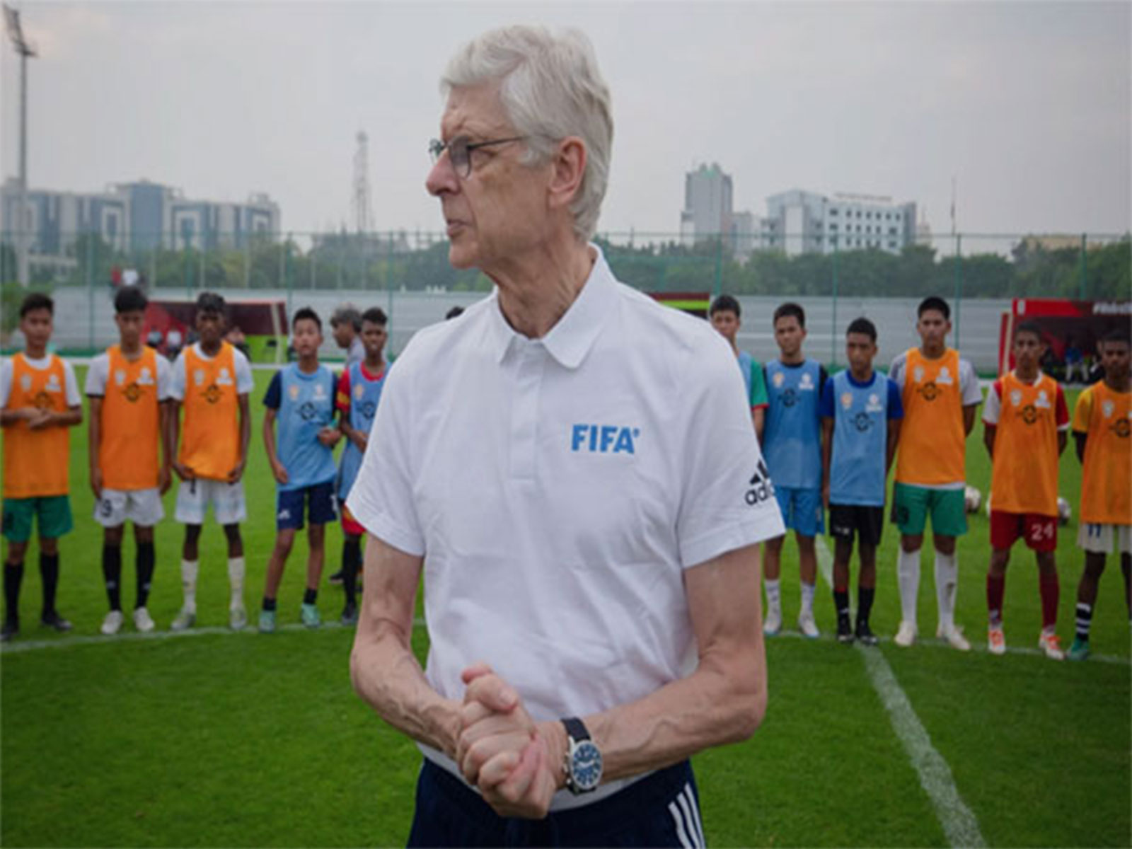 Arsene Wenger. (Photo: AIFF)