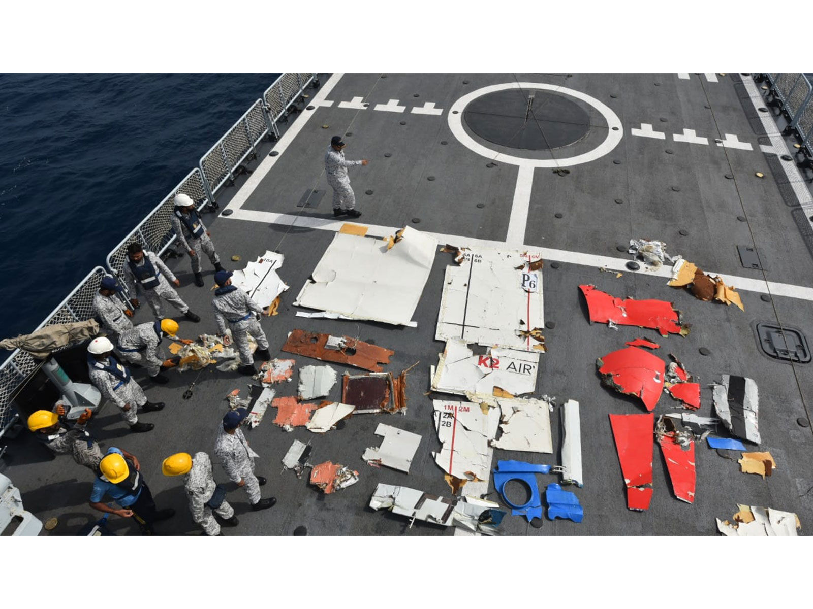 Wreckage of missing Pakistan cargo Boeing 737 recovered from Arabian Sea (Photo/X@Pk_PAA_Official)