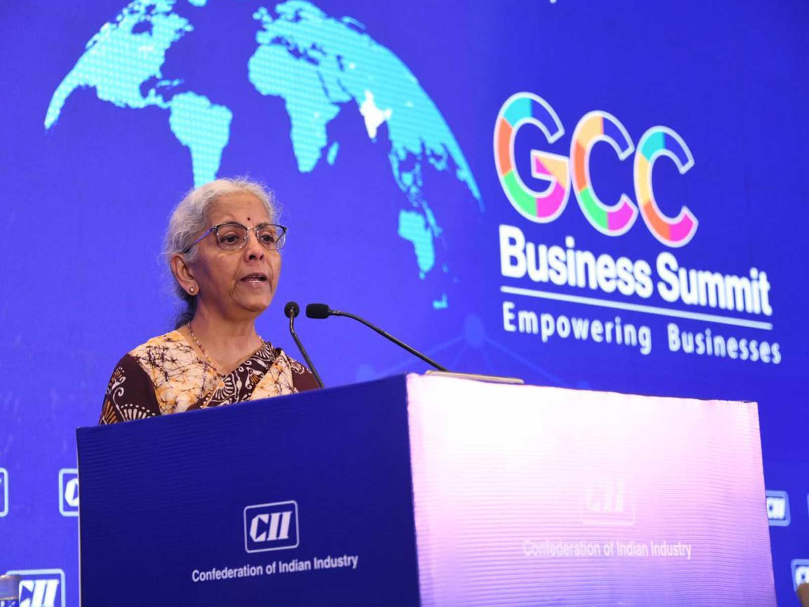 Finance Minister Nirmala Sitharaman (Photo/CII)