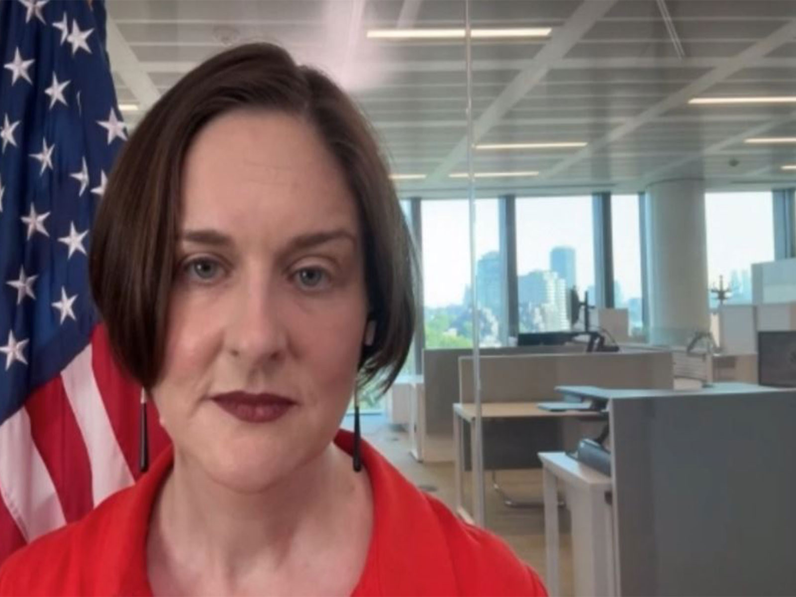 US State Department's Hindustani Spokesperson, Margaret MacLeod (Photo/ANI)