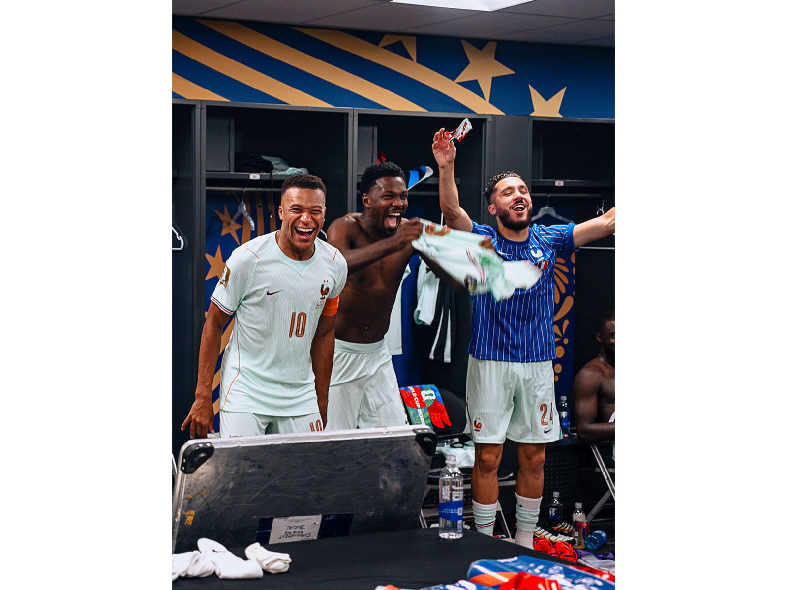 France players. (Photo:X/@equipedefrance) 