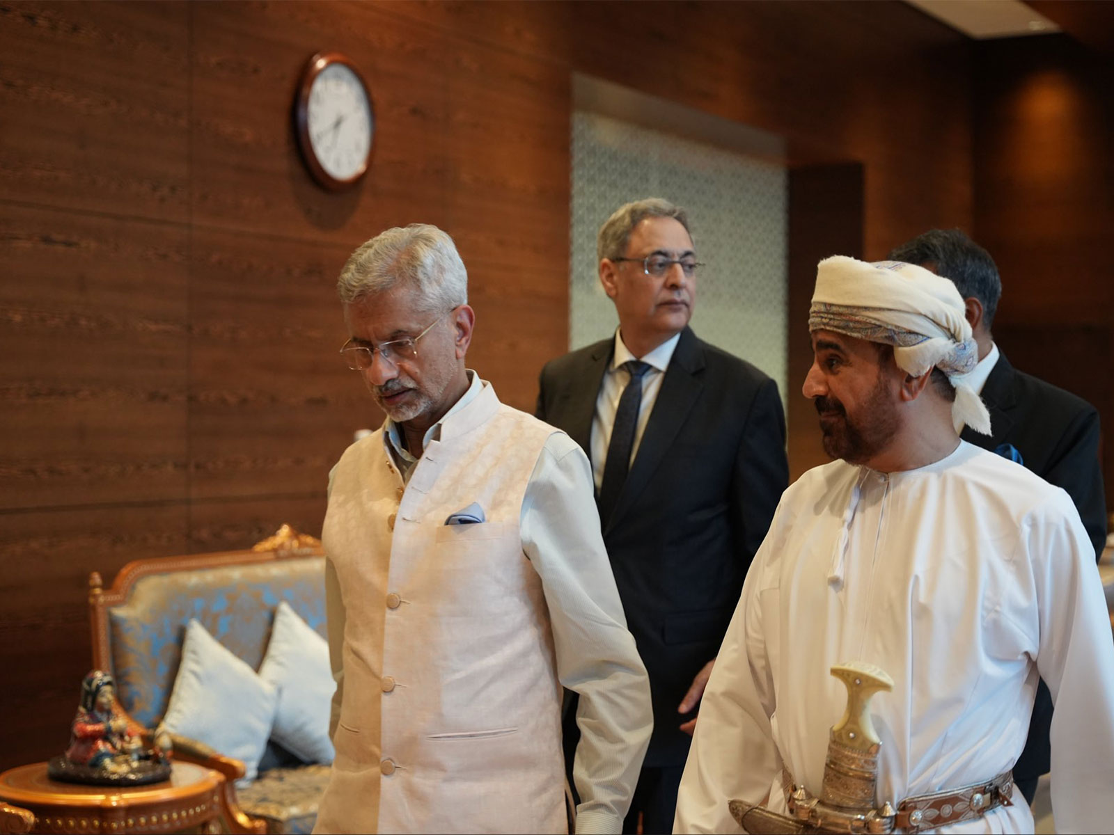  External Affairs Minister S Jaishankar at Oman (Photo: X@DrSJaishankar)