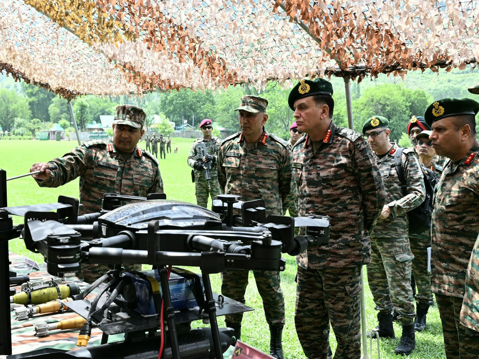  Chief of the Army Staff General Dhiraj Seth visited the Northern Command  (Photo/IndianArmy)