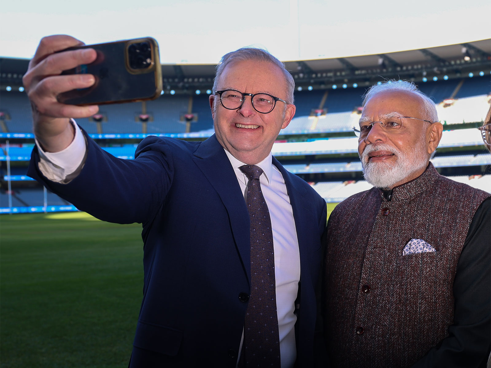 Prime Minister Narendra Modi with Australian Prime Minister Anthony Albanese. (Photo: X/@MEAIndia)