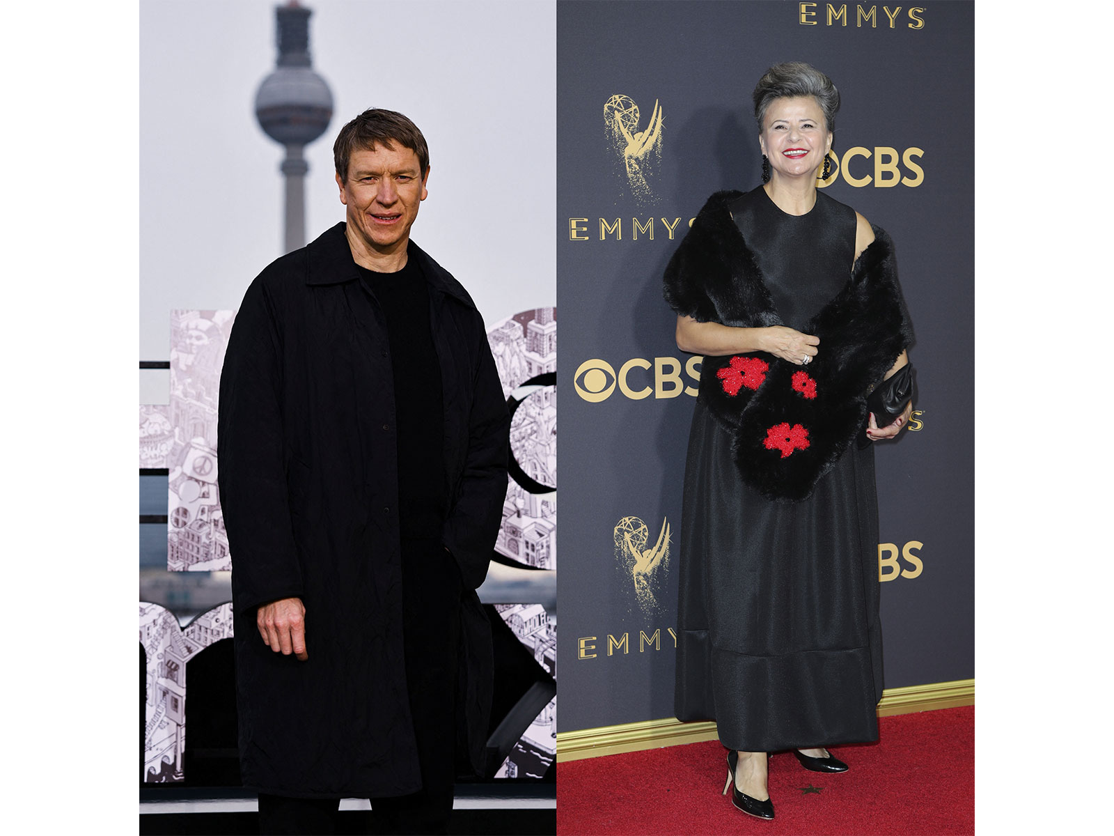 Sam Spruell and Tracey Ullman (Photo/Reuters)
