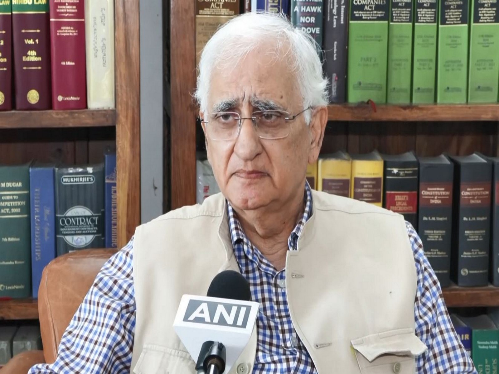 Senior Congress leader and former Union Minister Salman Khurshid (Photo/ANI)