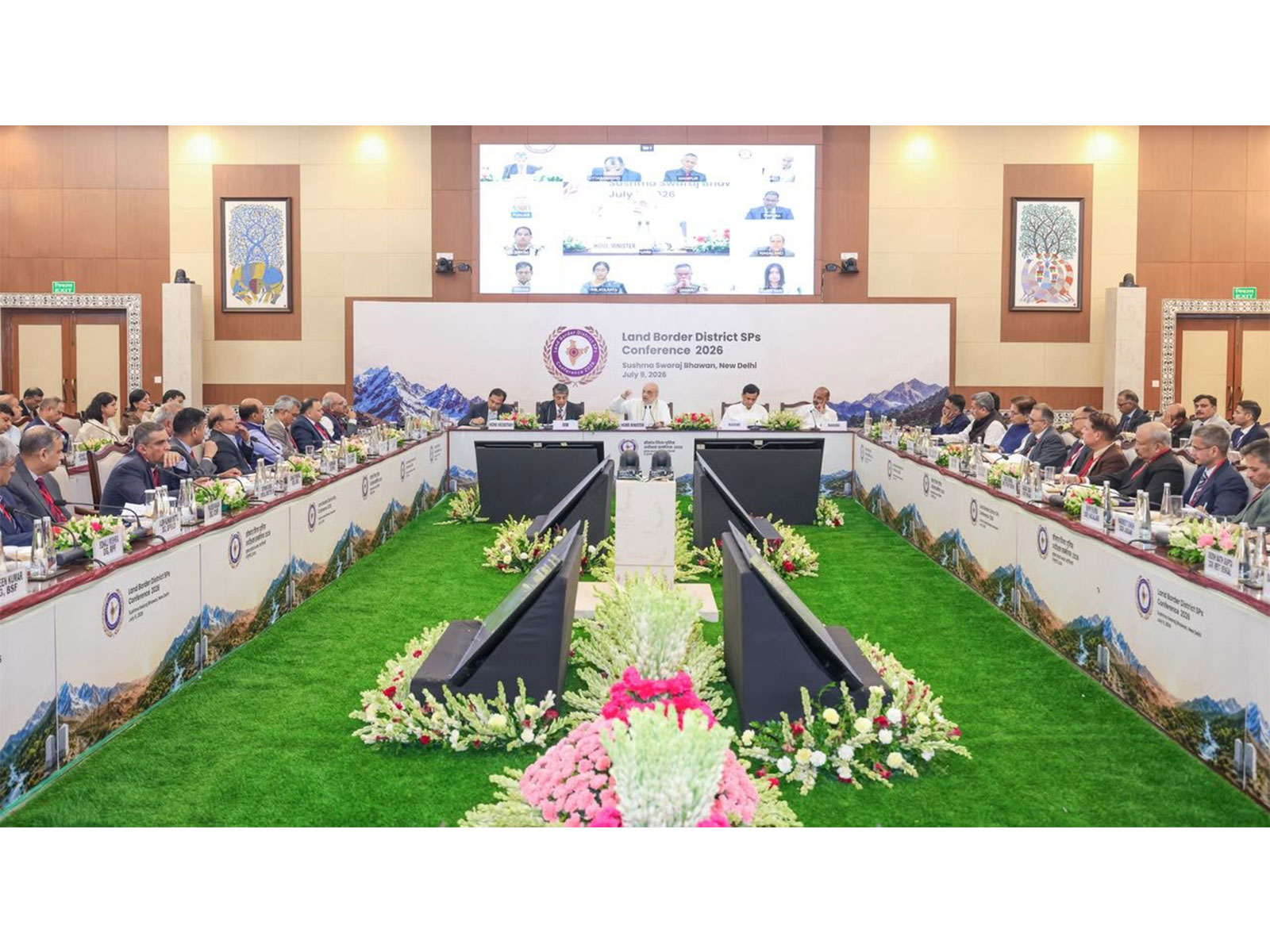 Land Border Districts' Superintendents of Police Conference 2026 in Delhi (File Photo/ANI)
