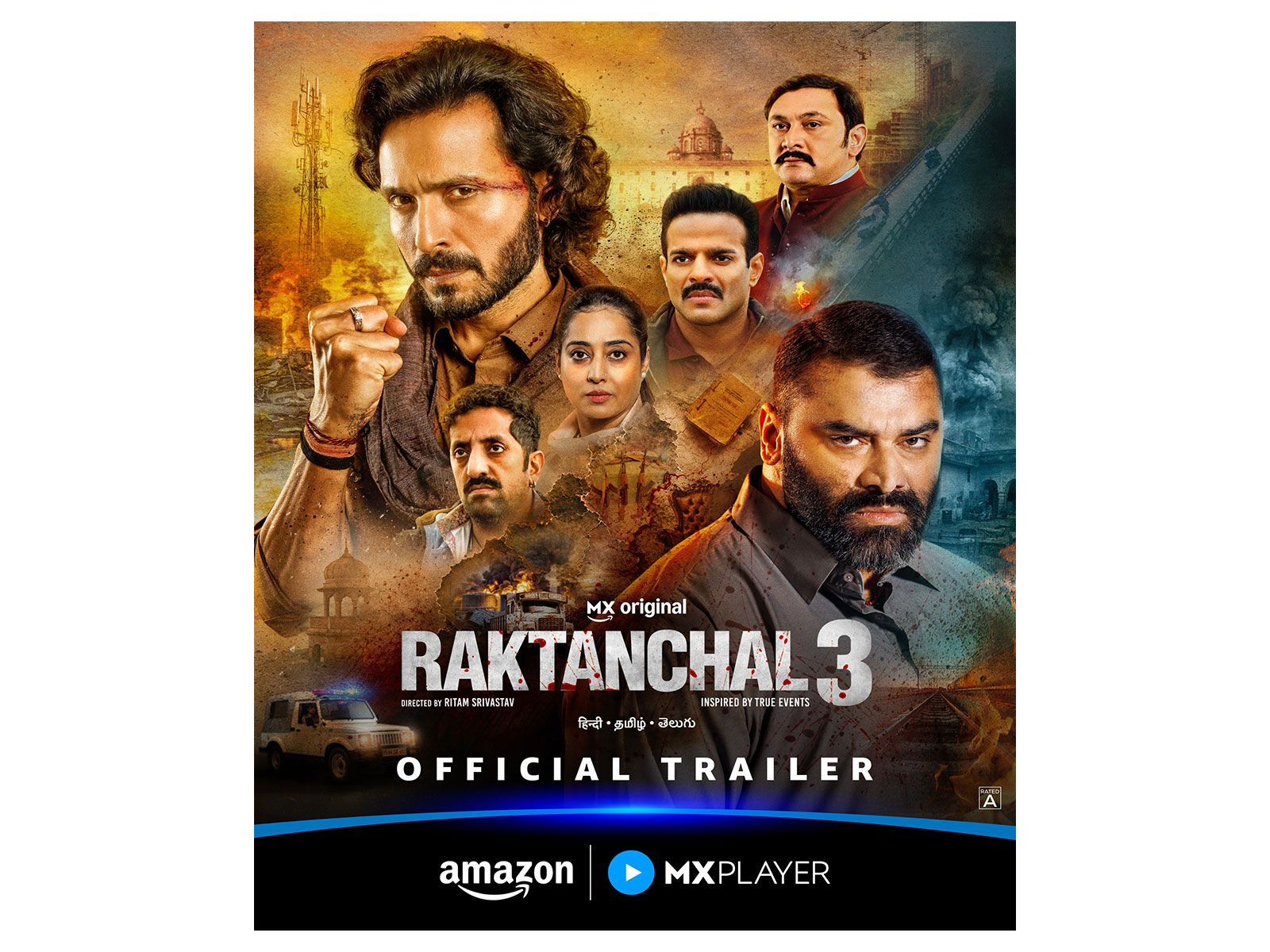 Poster of Raktanchal 3 (Image source: Amazon MX Player)