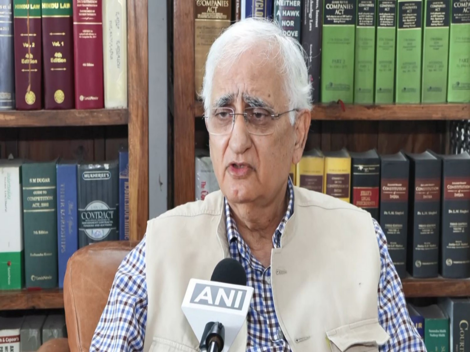 Senior Congress leader and former Union Minister Salman Khurshid (Photo/ANI)