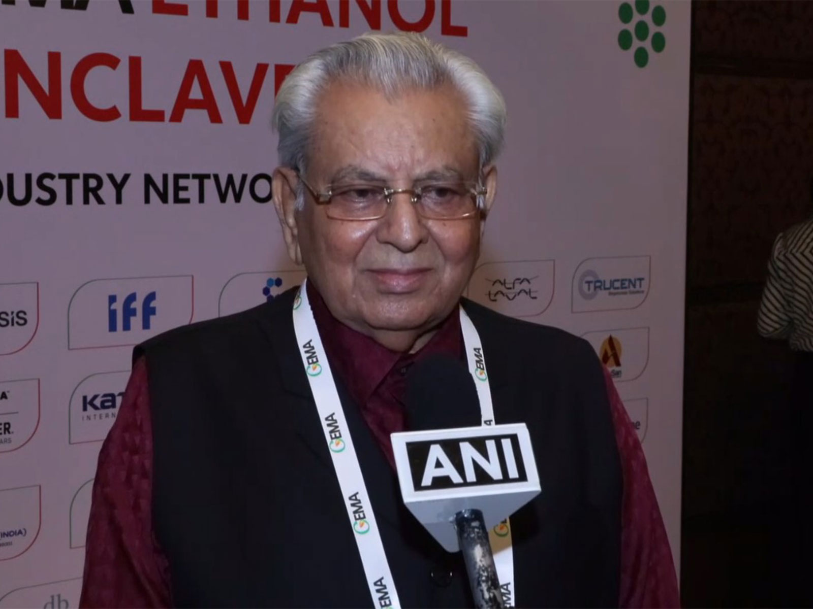 Chandra Kumar Jain, President,  Grain Ethanol Manufacturers Association (GEMA) (Photo-ANI) 