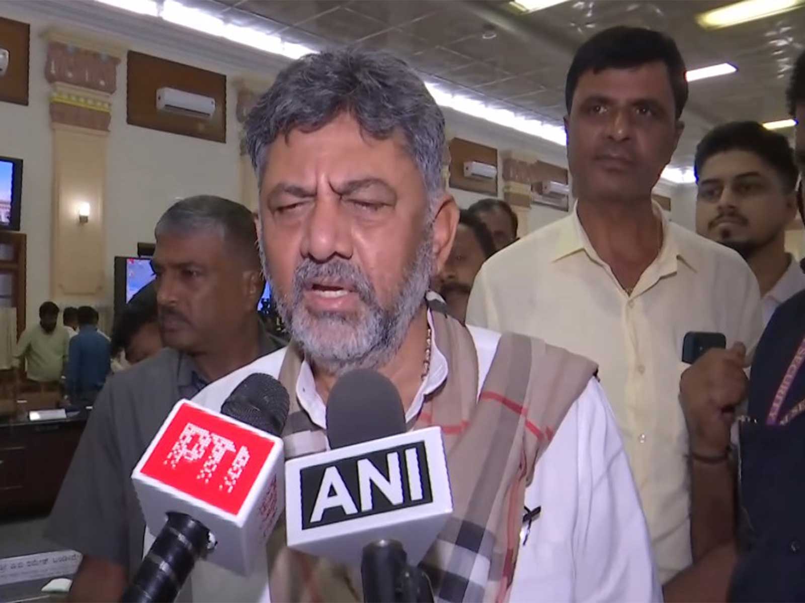 Karnataka Chief Minister D K Shivakumar (Photo/ANI)