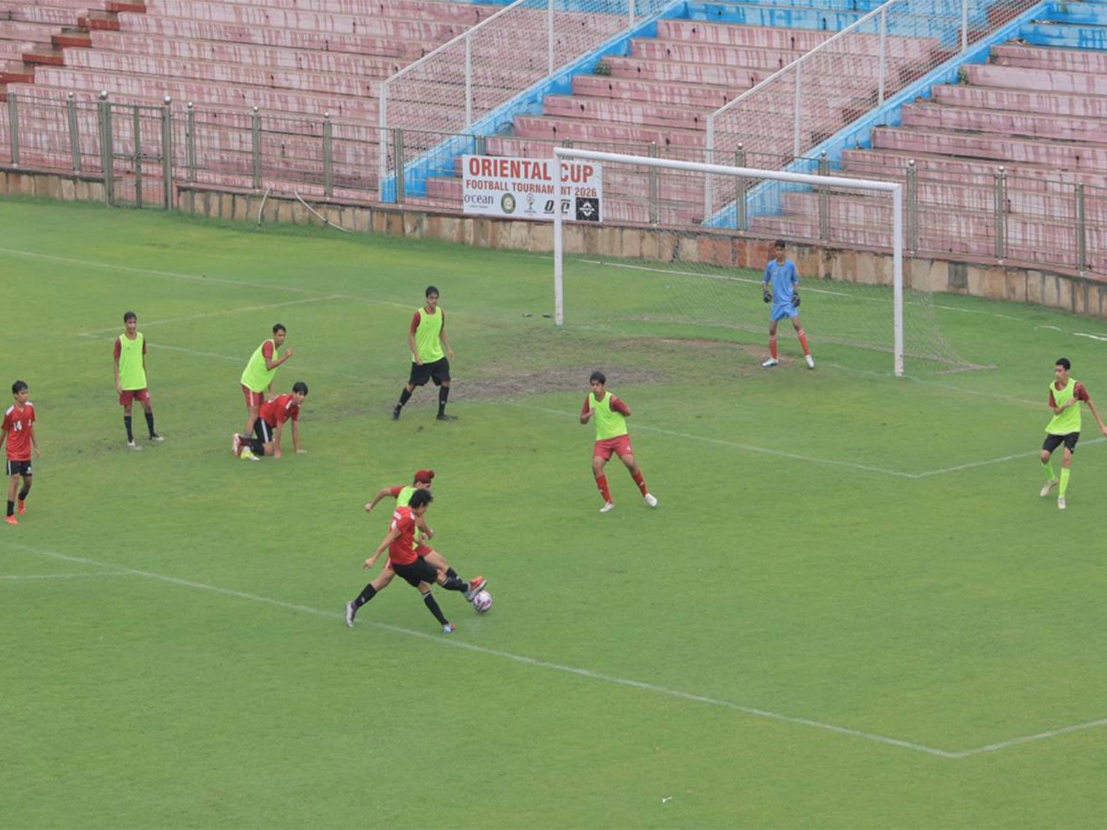 Step by Step School vs The Indian School match in Oriental Cup. (Photo: Oriental Cup)