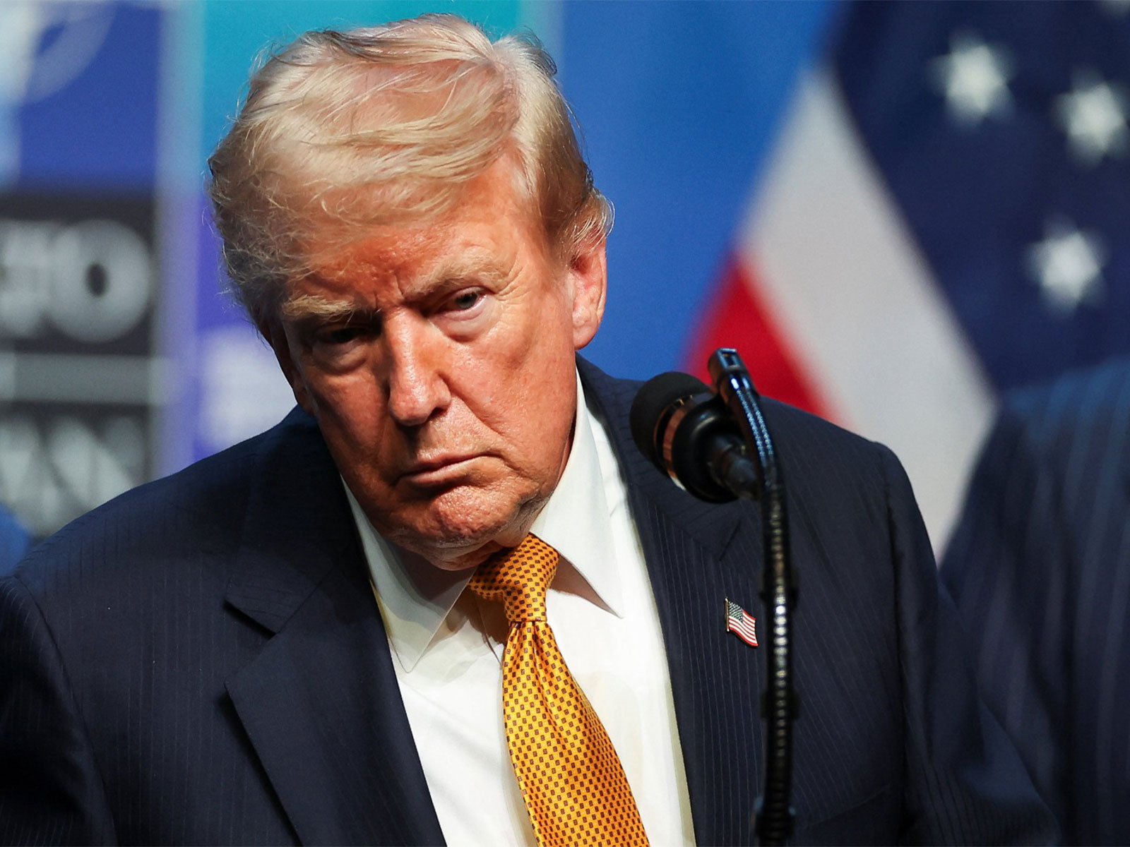 US President Donald Trump during NATO Leaders' Summit in Ankara (Photo/Reuters)