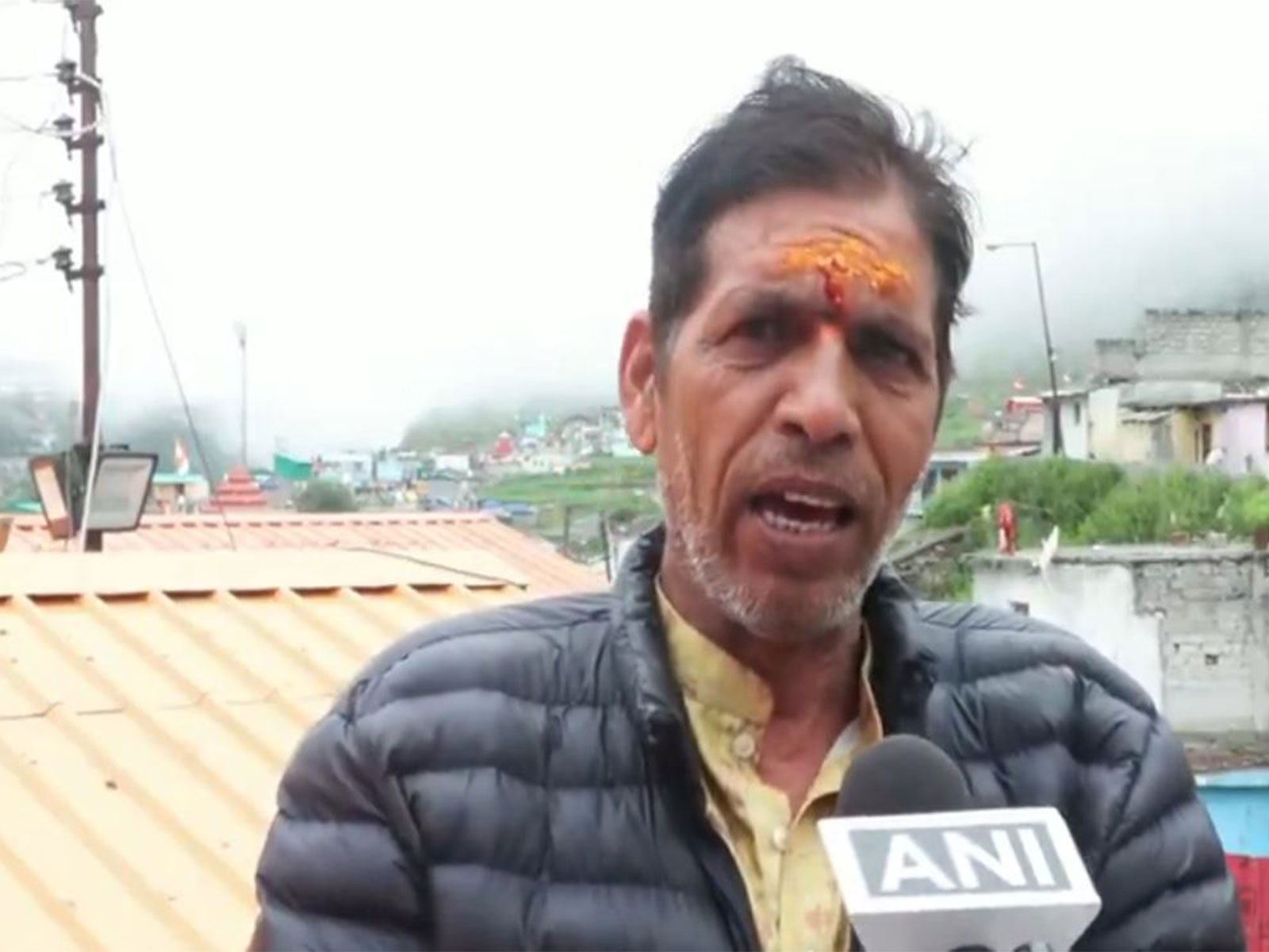 Badrinath Temple priest (File Photo/ANI)